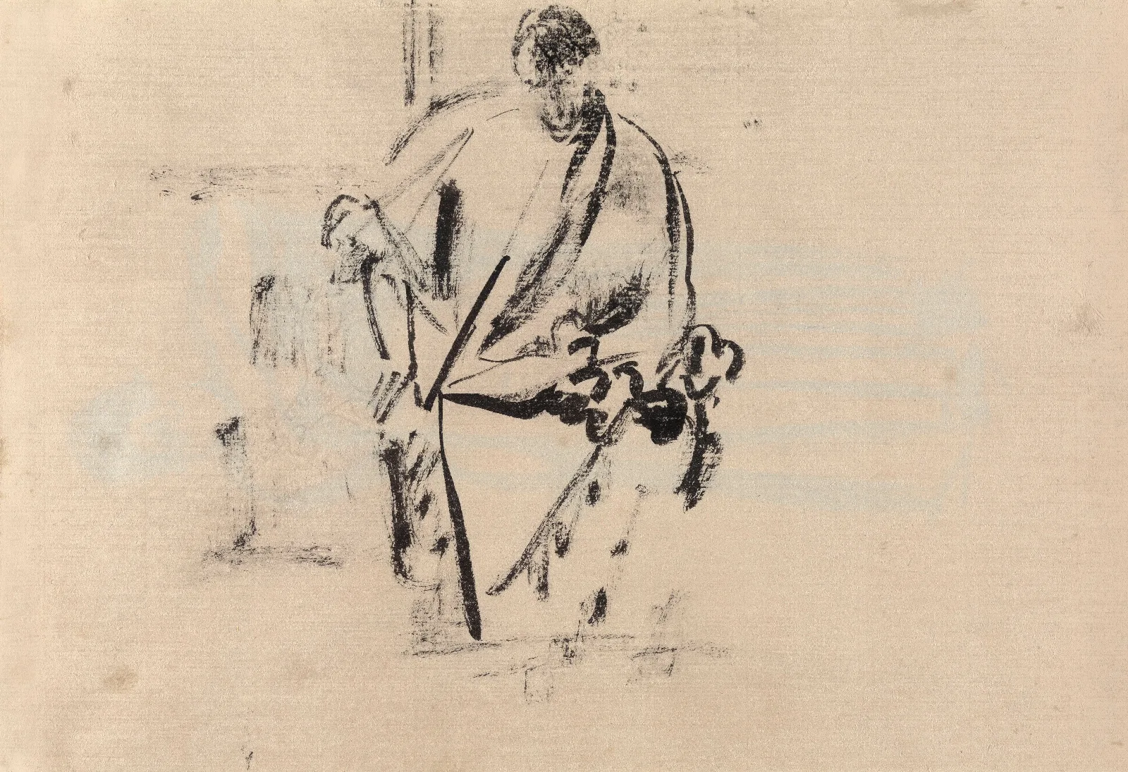 Figure Wall Art by Rik Wouters - Canvas Print