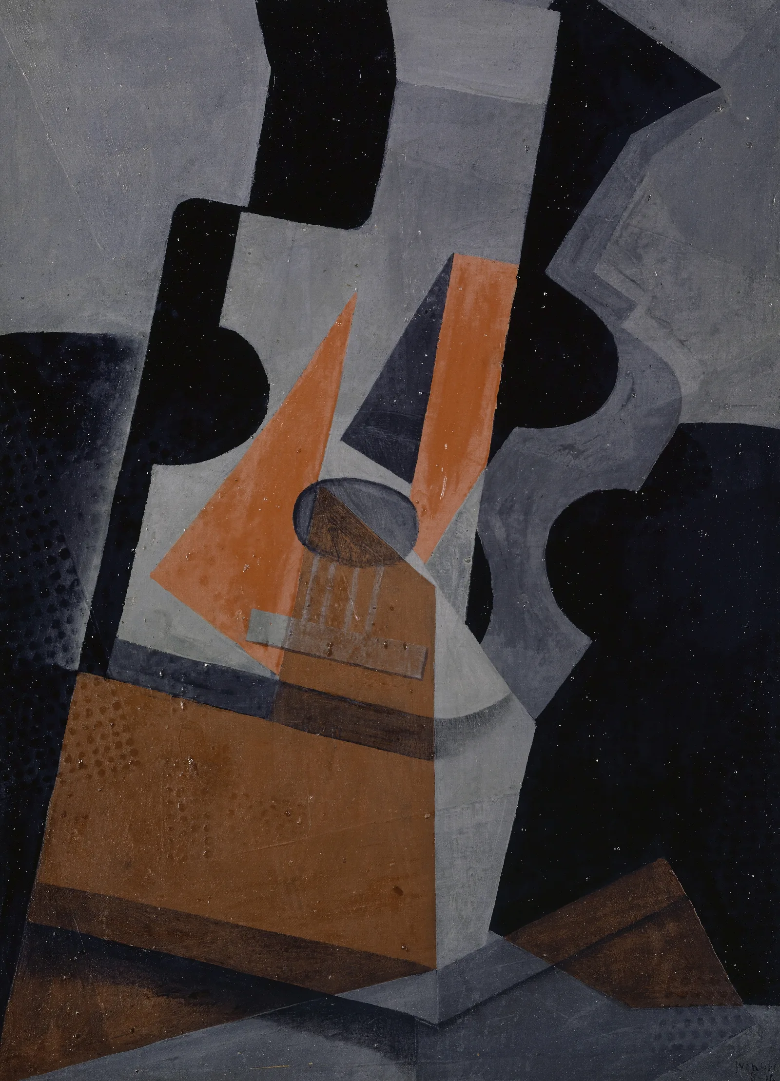 The Guitar Still Life With Guitar Wall Art by Juan Gris - Canvas Print