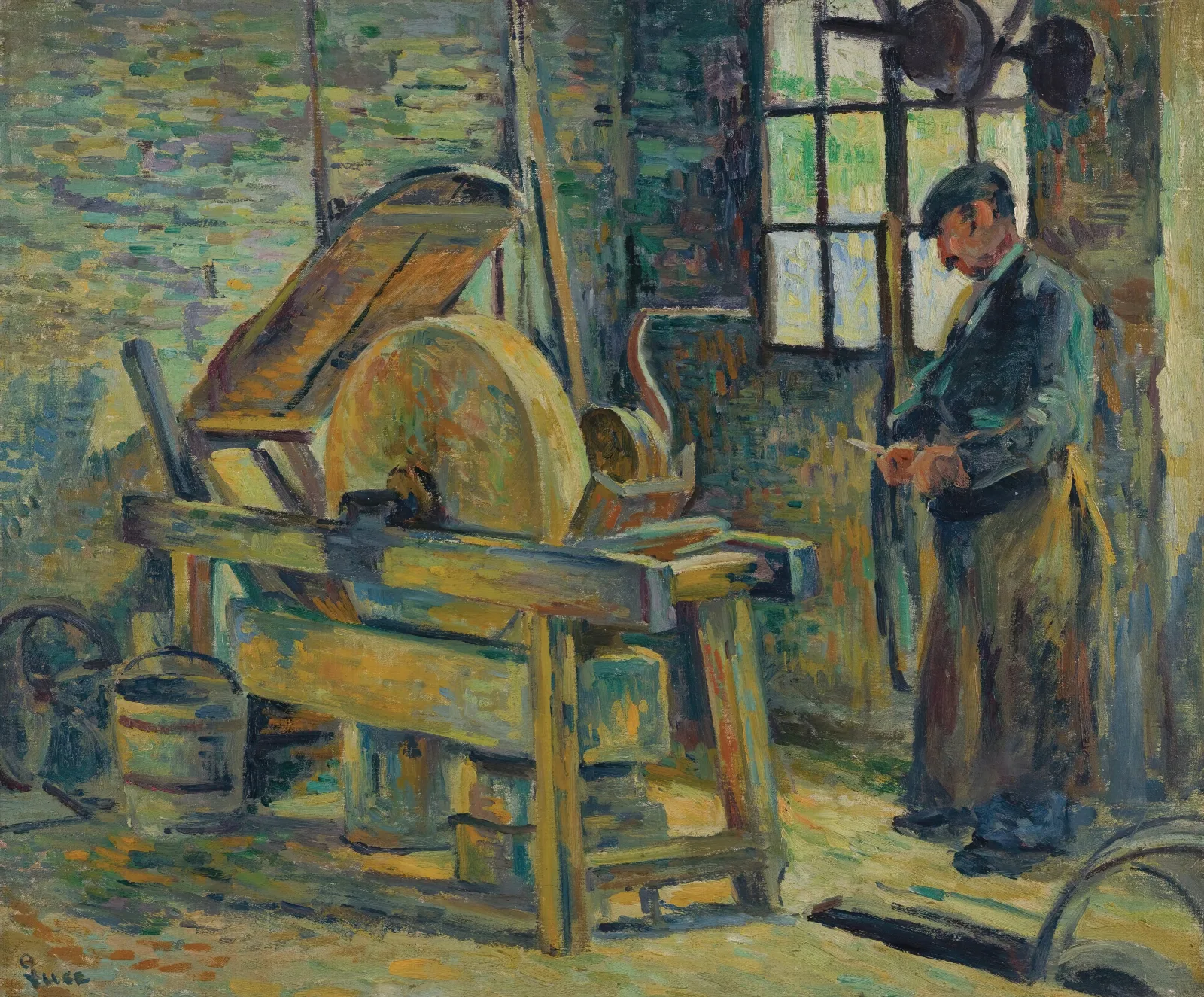 Le Remouleur Wall Art by Maximilien Luce - Canvas Print