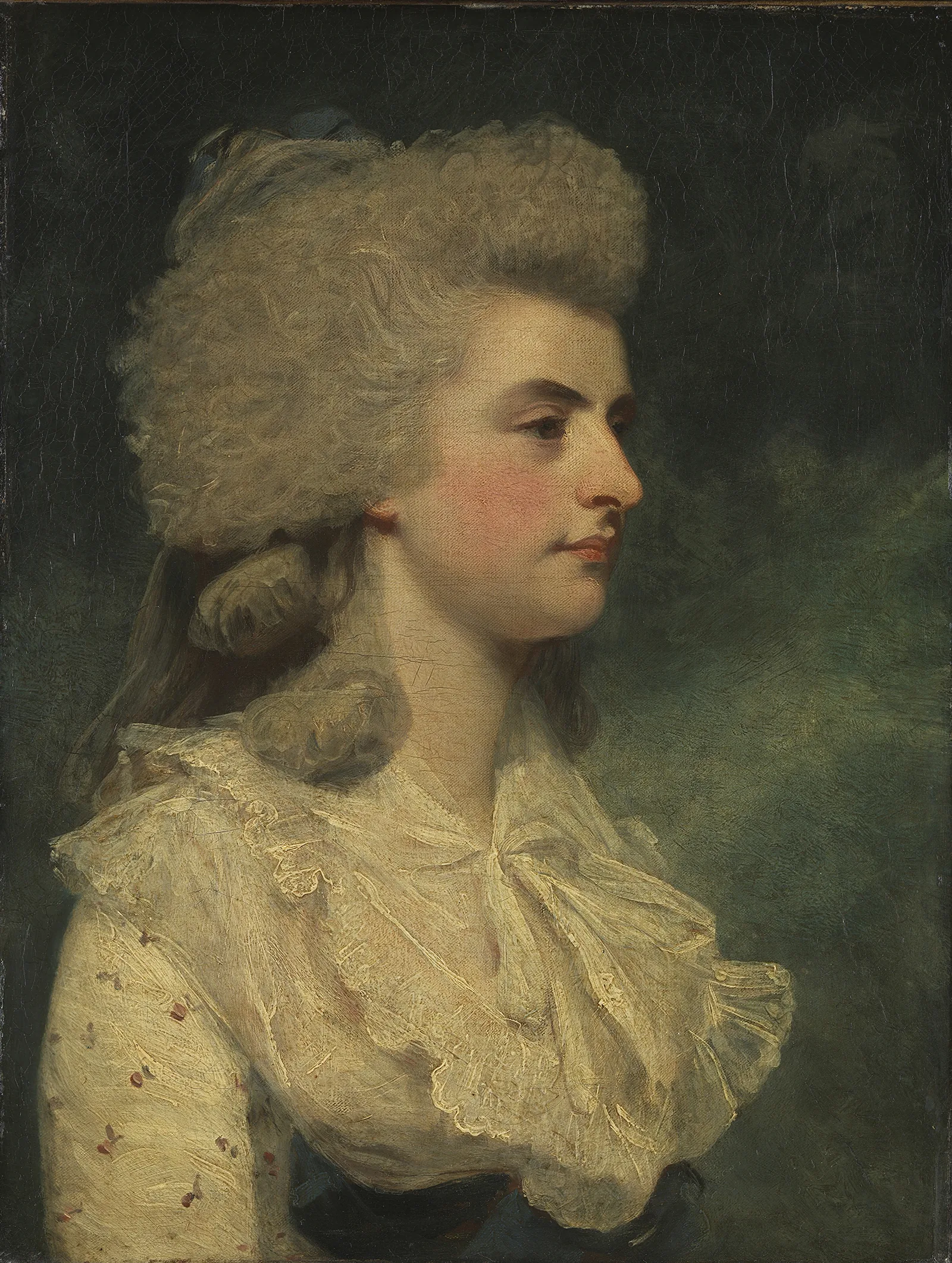 Lady Elizabeth Seymour Conway Wall Art by Sir Joshua Reynolds - Canvas Print