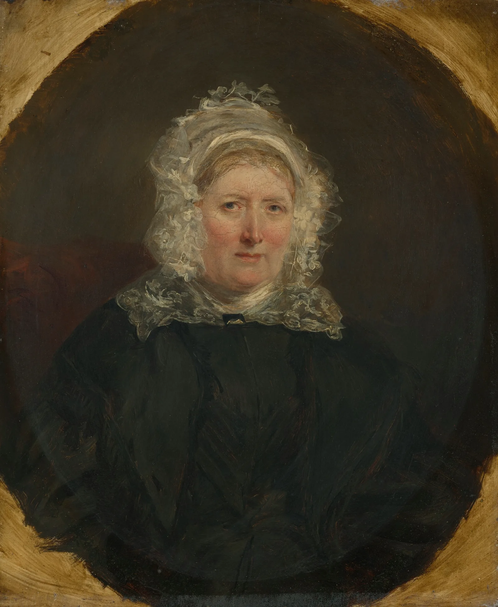 Portrait Of Jane Powell The Artists Mother Wall Art by William Powell Frith - Canvas Print