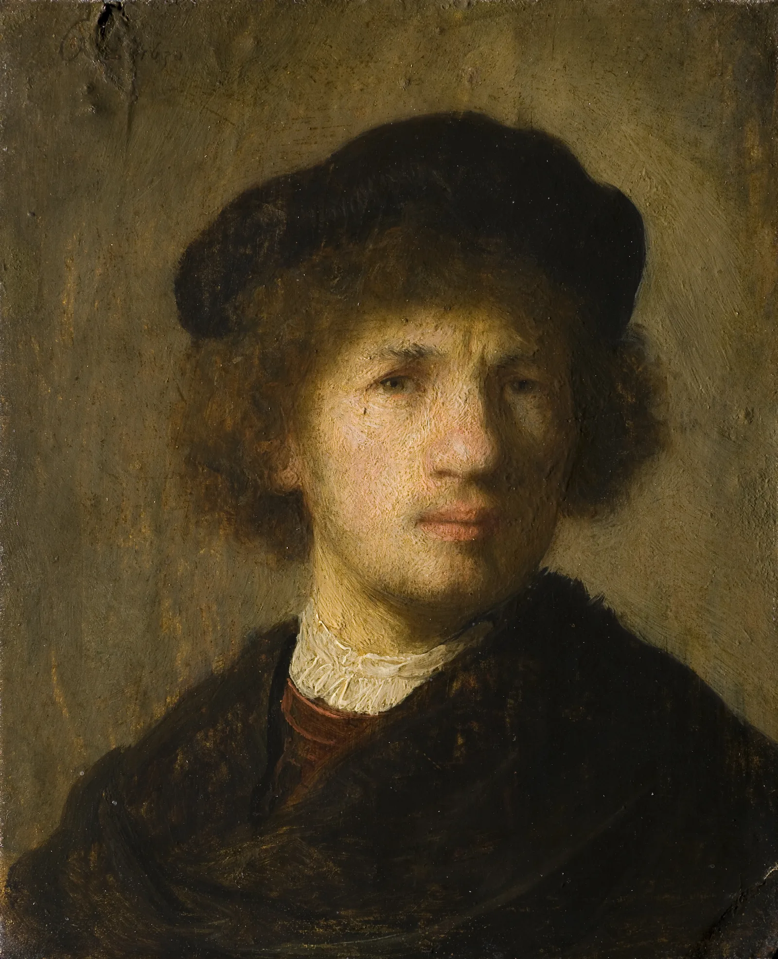 Self Portrait 678 Wall Art by Rembrandt van Rijn - Canvas Print