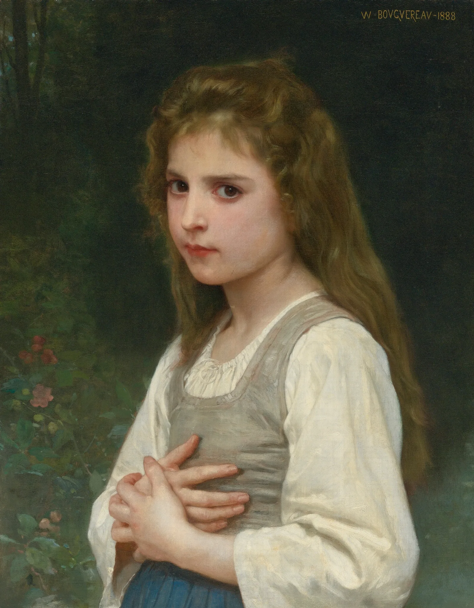 Jeanne Wall Art by William Bouguereau - Canvas Print
