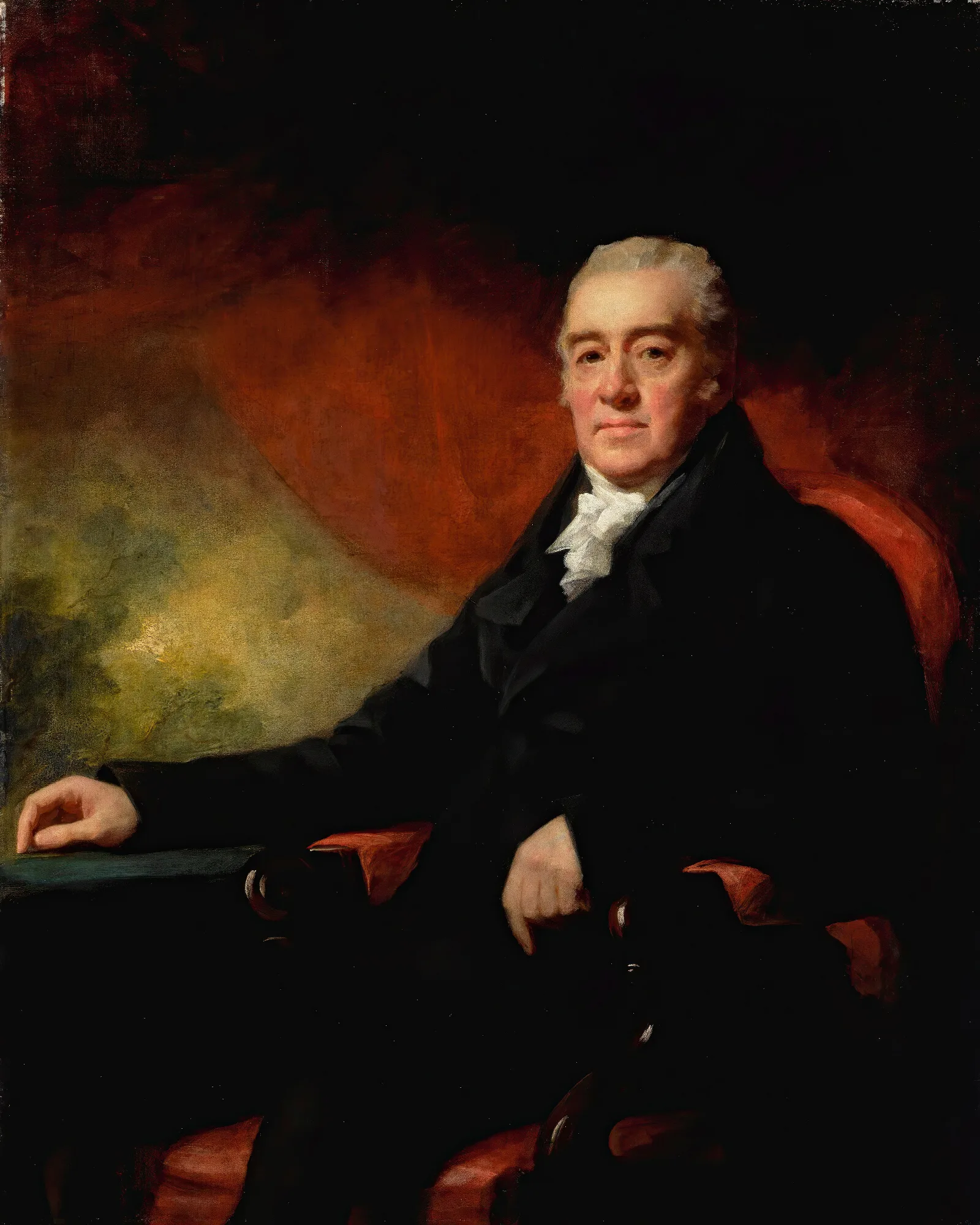 Portrait Of William Murray Esq Wall Art by Sir Henry Raeburn - Canvas Print