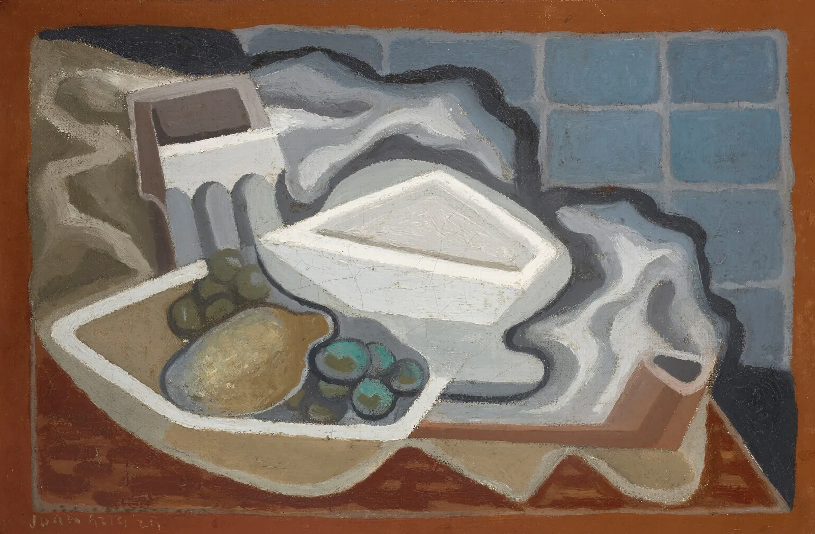 Citron Et Raisin Wall Art by Juan Gris - Canvas Print