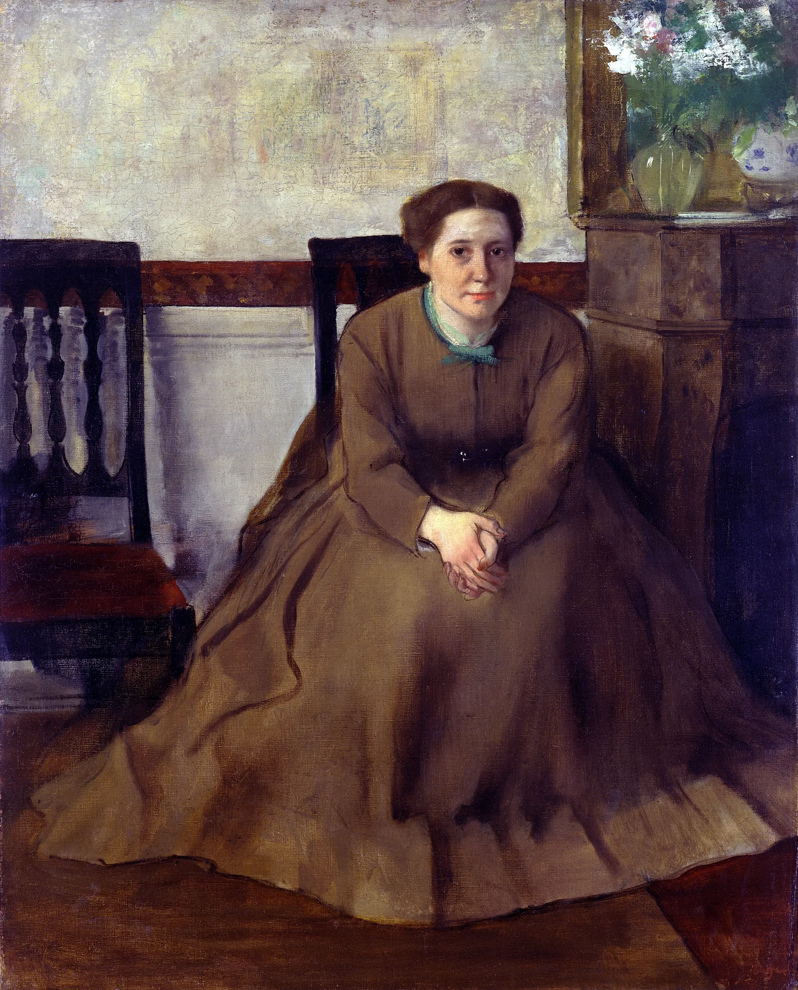 Victoria Dubourg Wall Art by Edgar Degas - Canvas Print