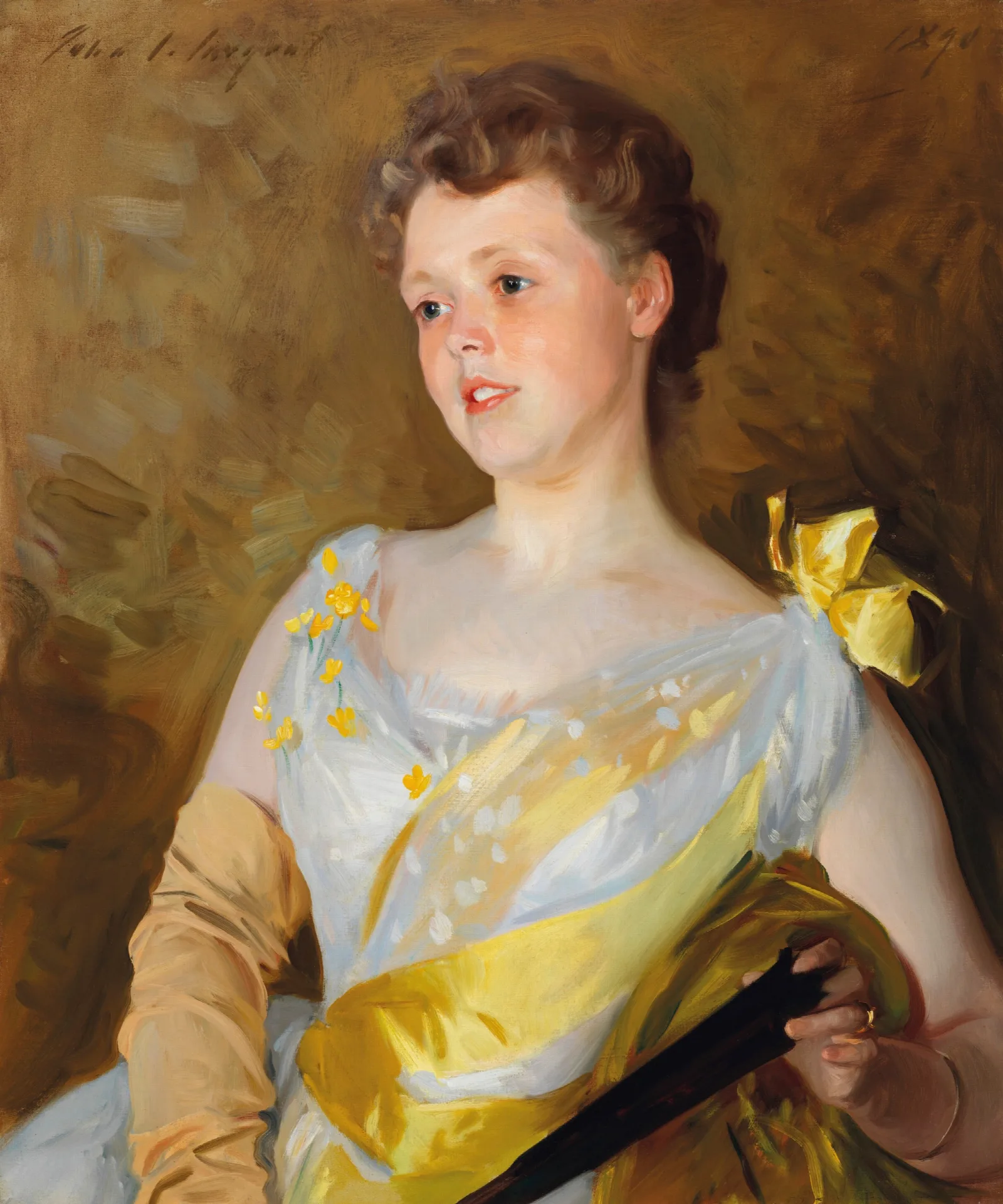 Florence Addicks Wall Art by John Singer Sargent - Canvas Print