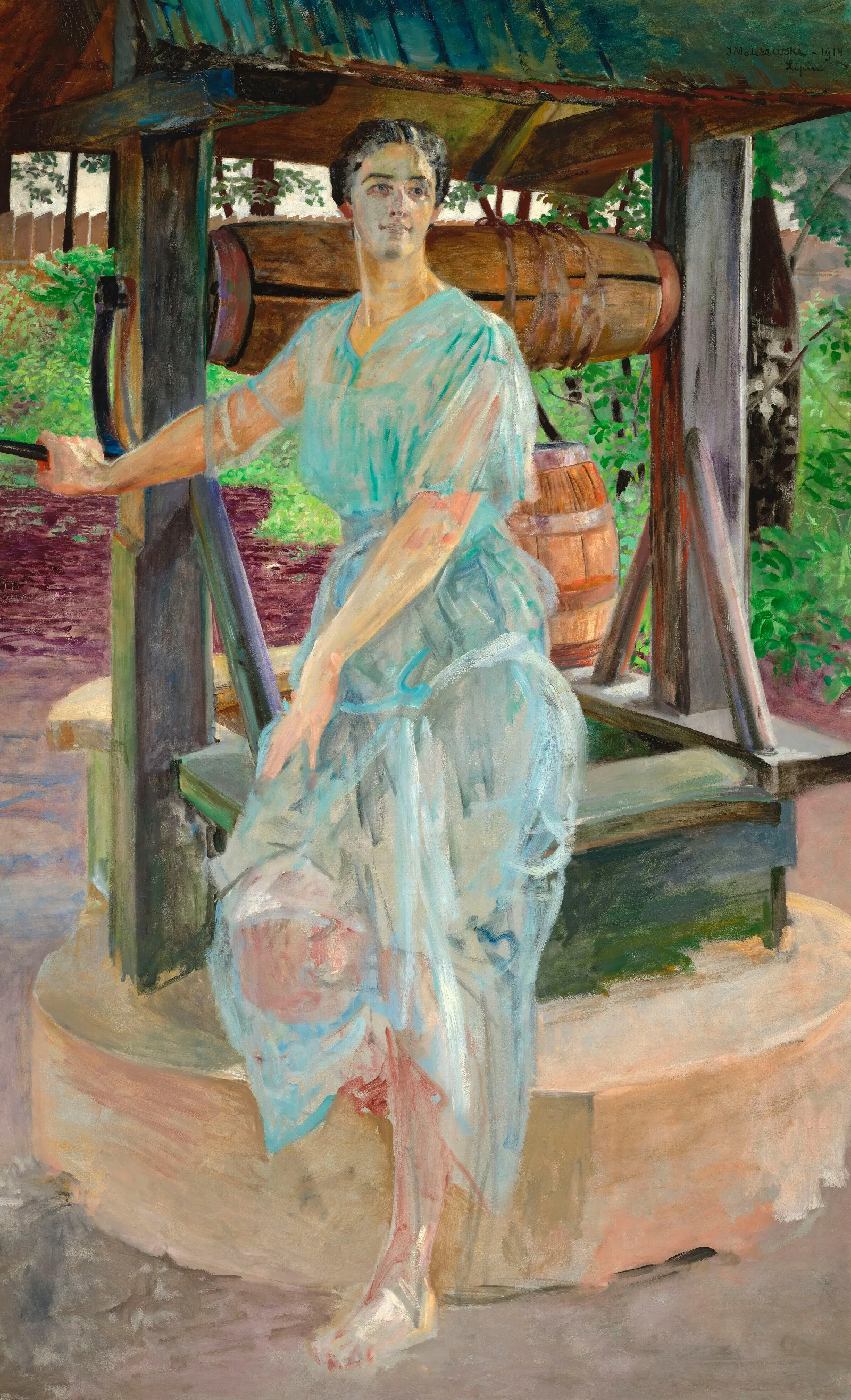 Power Of The Source Wall Art by Jacek Malczewski - Canvas Print