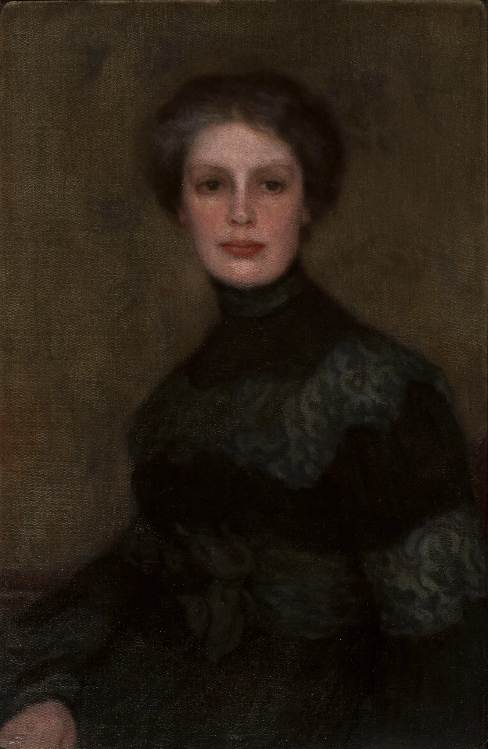 Portrait Of Wanda Kulakowska Wall Art by Józef Pankiewicz - Canvas Print