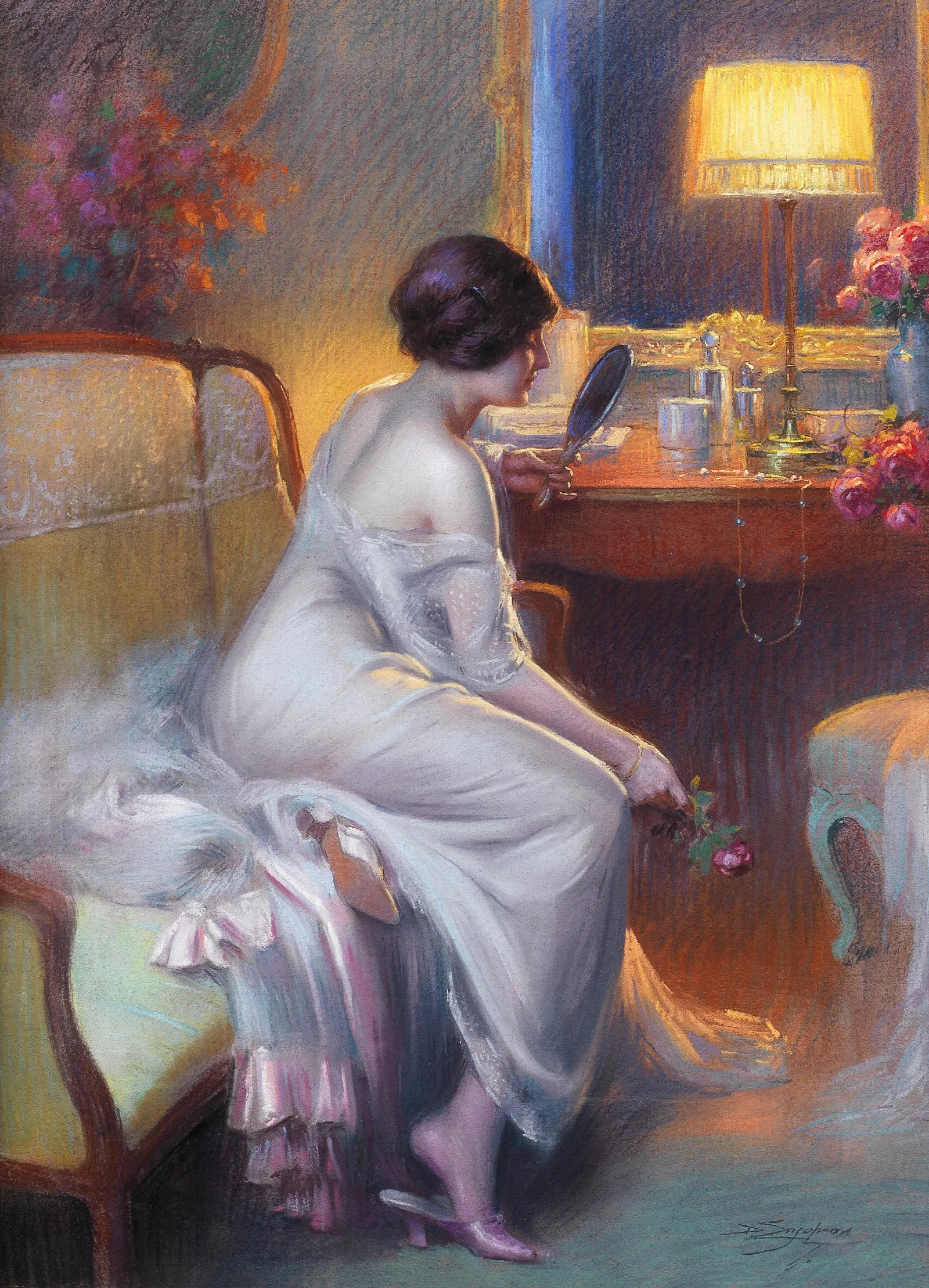 A Fair Reflection 2 Wall Art by Delphin Enjolras - Canvas Print