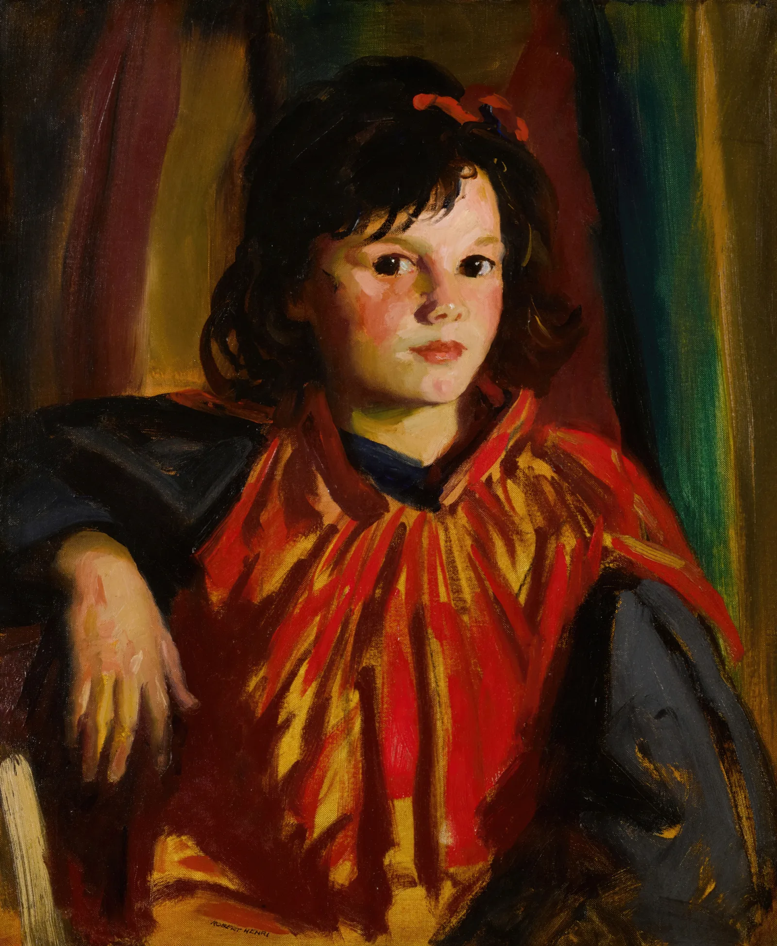 Pegeen Wall Art by Robert Henri - Canvas Print