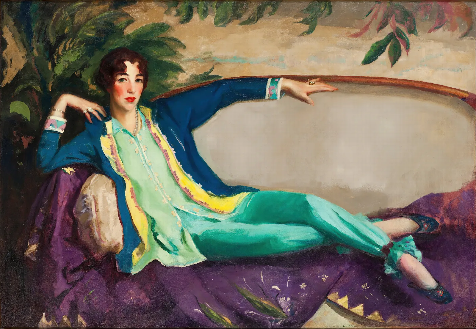 Gertrude Vanderbilt Whitney Wall Art by Robert Henri - Canvas Print
