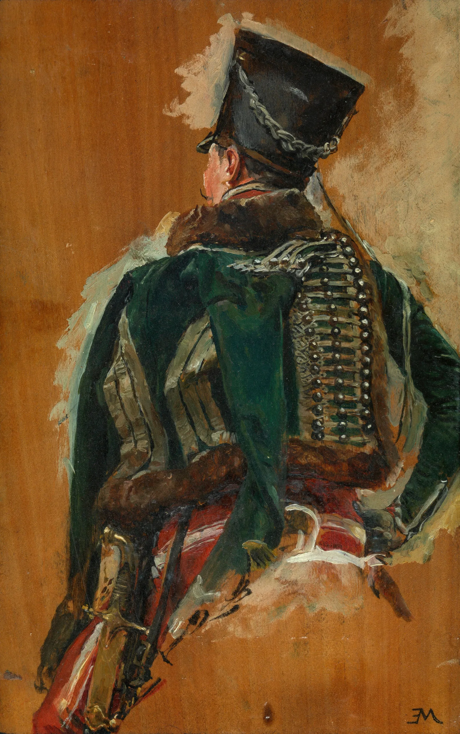 Cavalry Man Wall Art by Ernest Meissonier - Canvas Print