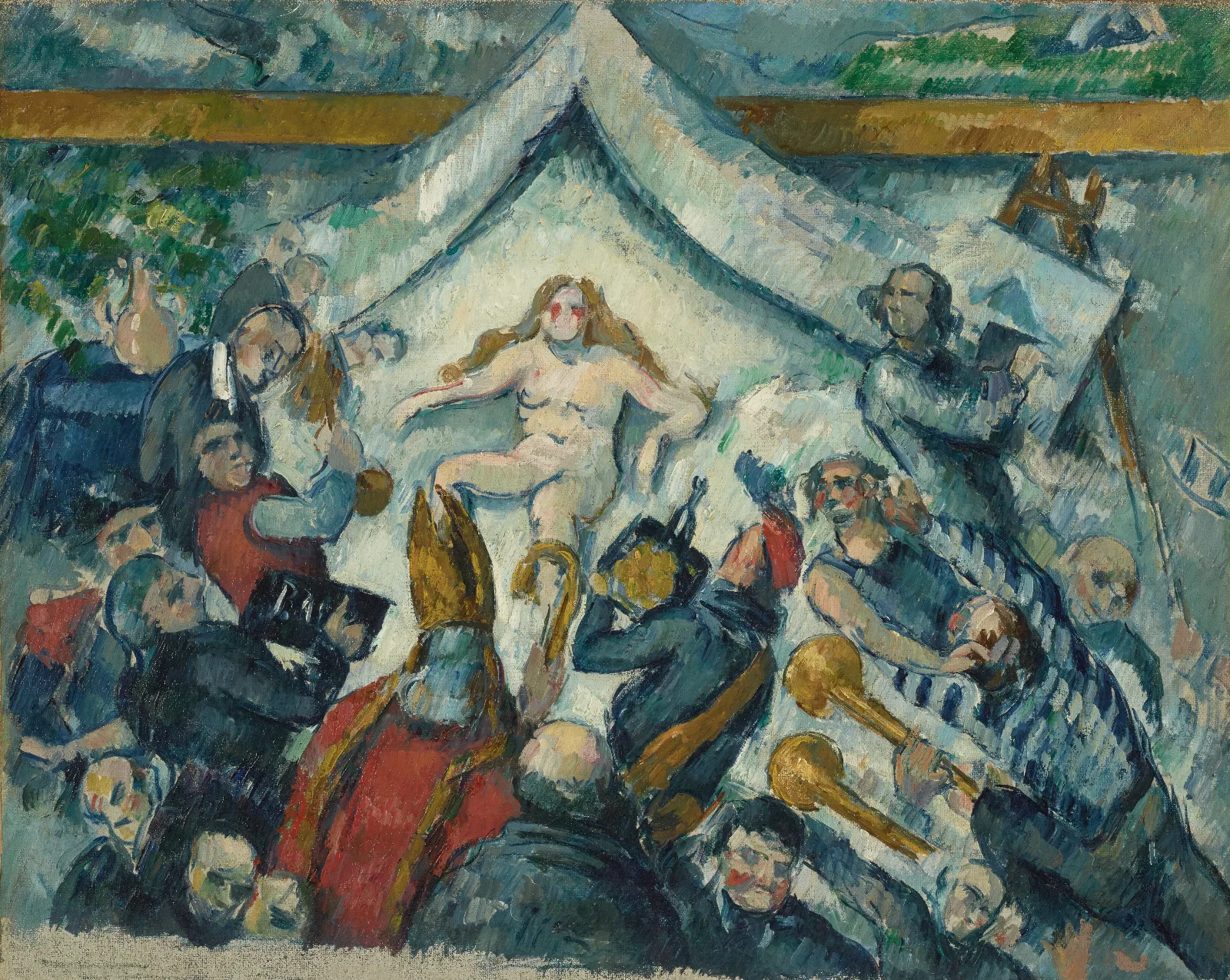 The Eternal Feminine Wall Art by Paul Cézanne - Canvas Print