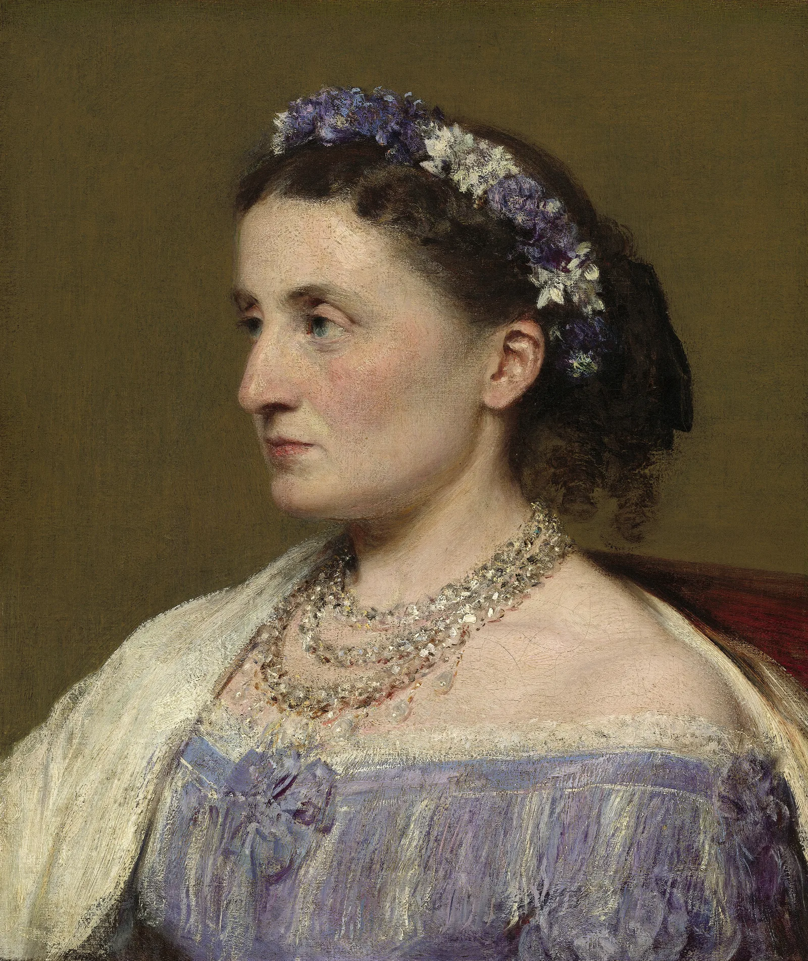 Duchess De Fitz James Wall Art by Henri Fantin-Latour - Canvas Print