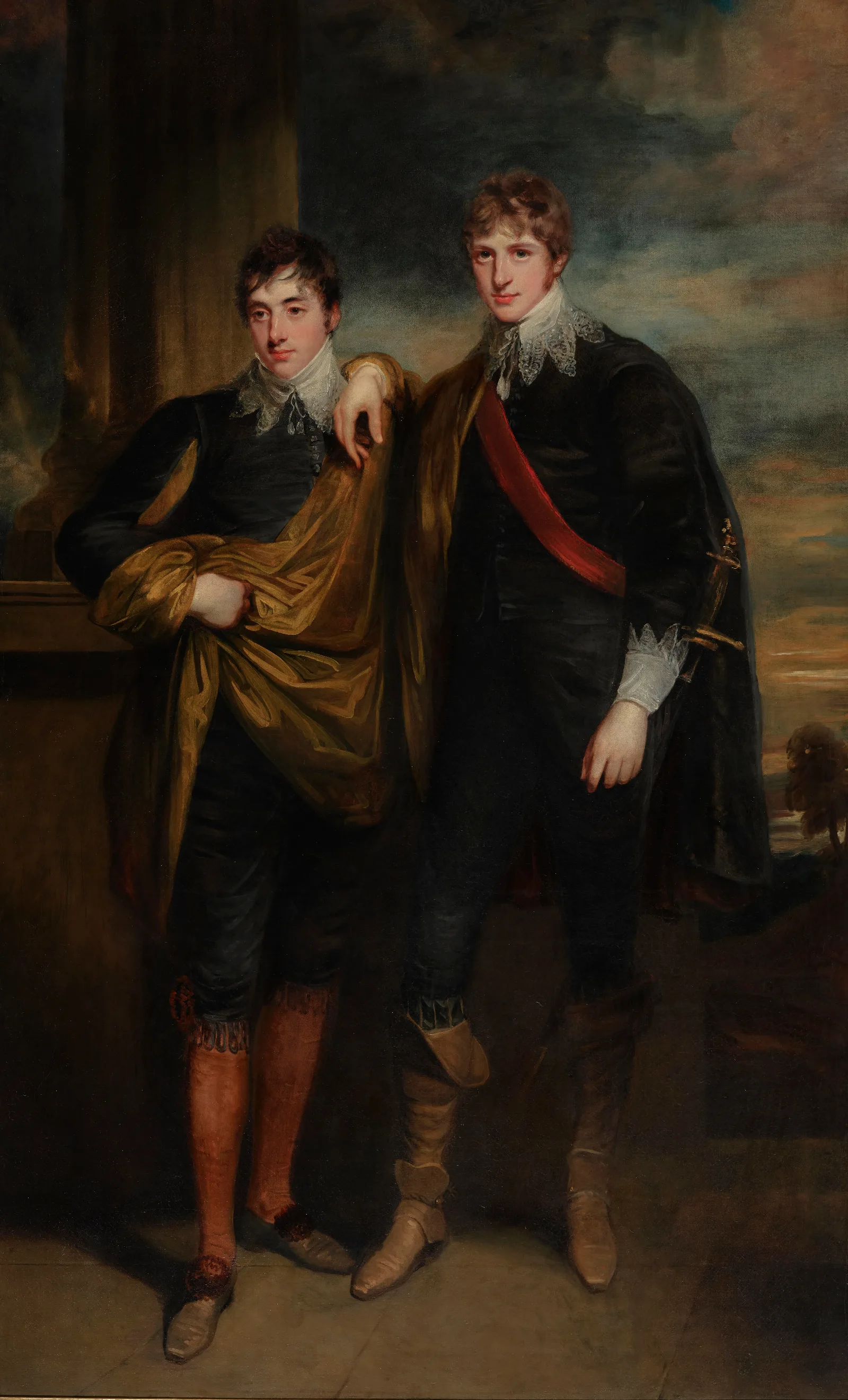Henry Augustus Berkeley Craven And Keppel Richard Craven Wall Art by John Hoppner - Canvas Print