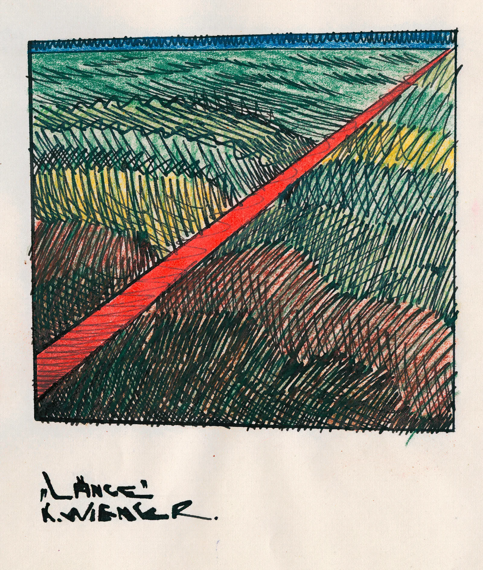 Lange Wall Art by Karl Wiener - Canvas Print