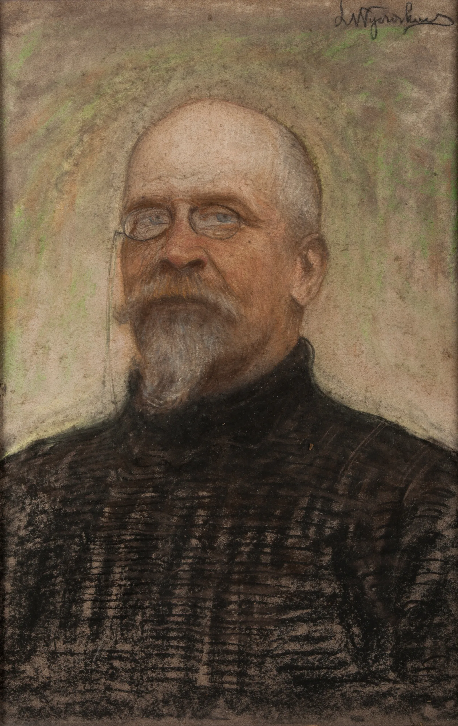 Portrait Of Bruno Abdank Abakanowicz Wall Art by Leon Wyczółkowski - Canvas Print