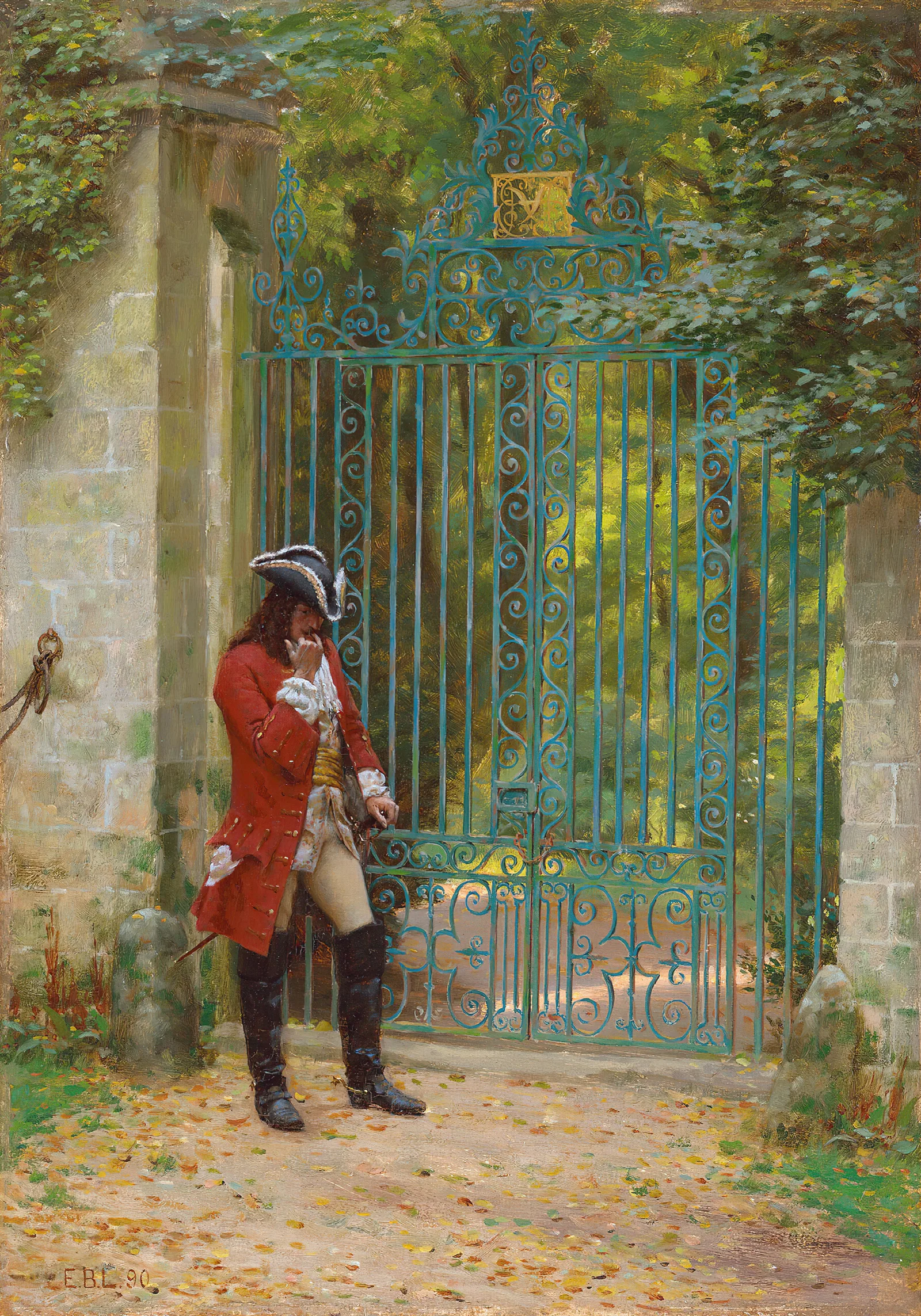 The Appointed Time Wall Art by Edmund Blair Leighton - Canvas Print
