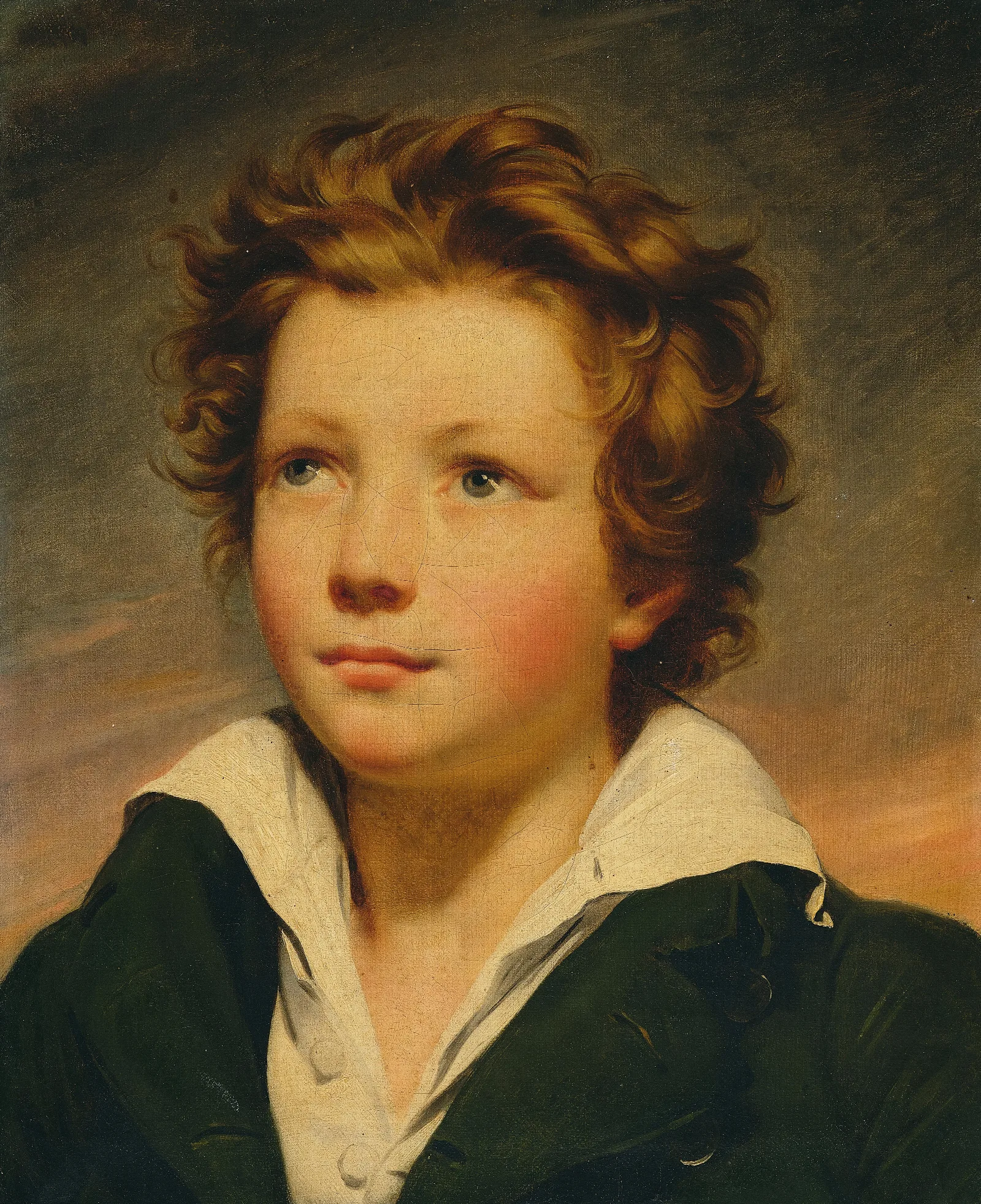 Portrait Of A Boy 49 Wall Art by François Gérard - Canvas Print