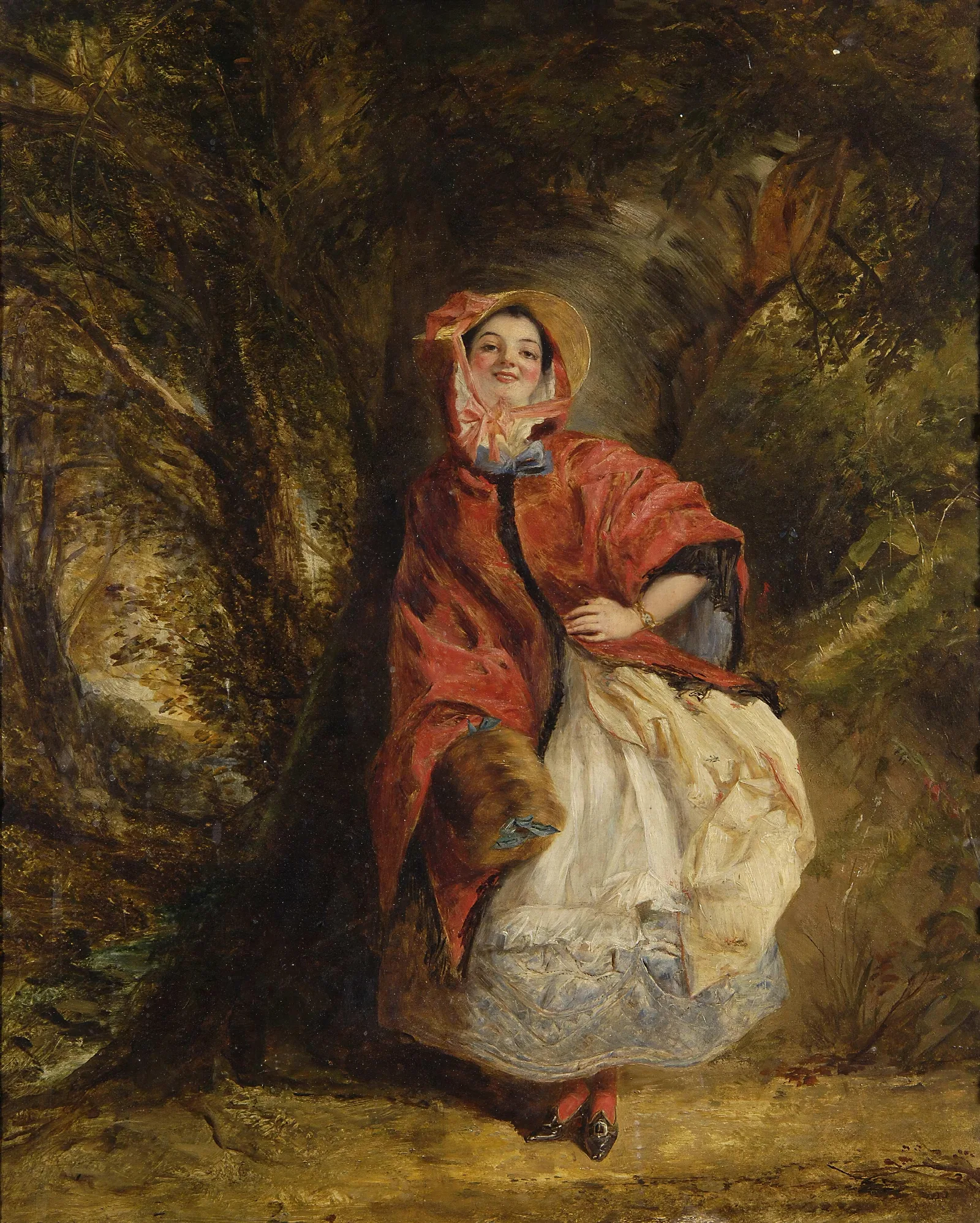 Dolly Varden Wall Art by William Powell Frith - Canvas Print