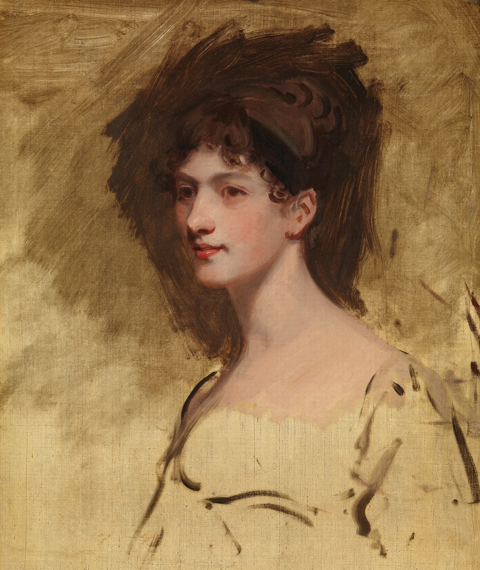 Lady Hester King Wall Art by John Hoppner - Canvas Print