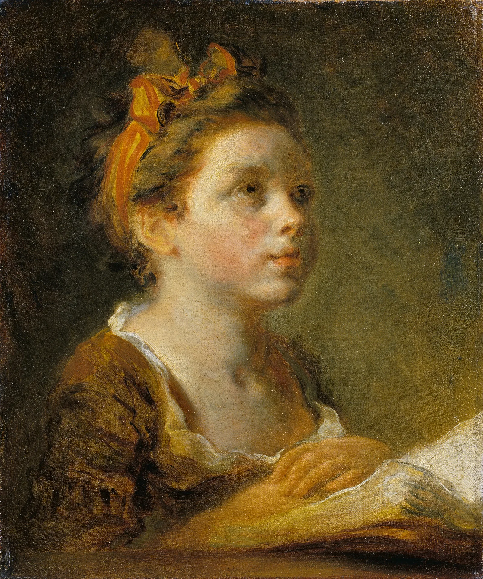 Girl Reading A Book Wall Art by Jean-Honoré Fragonard - Canvas Print