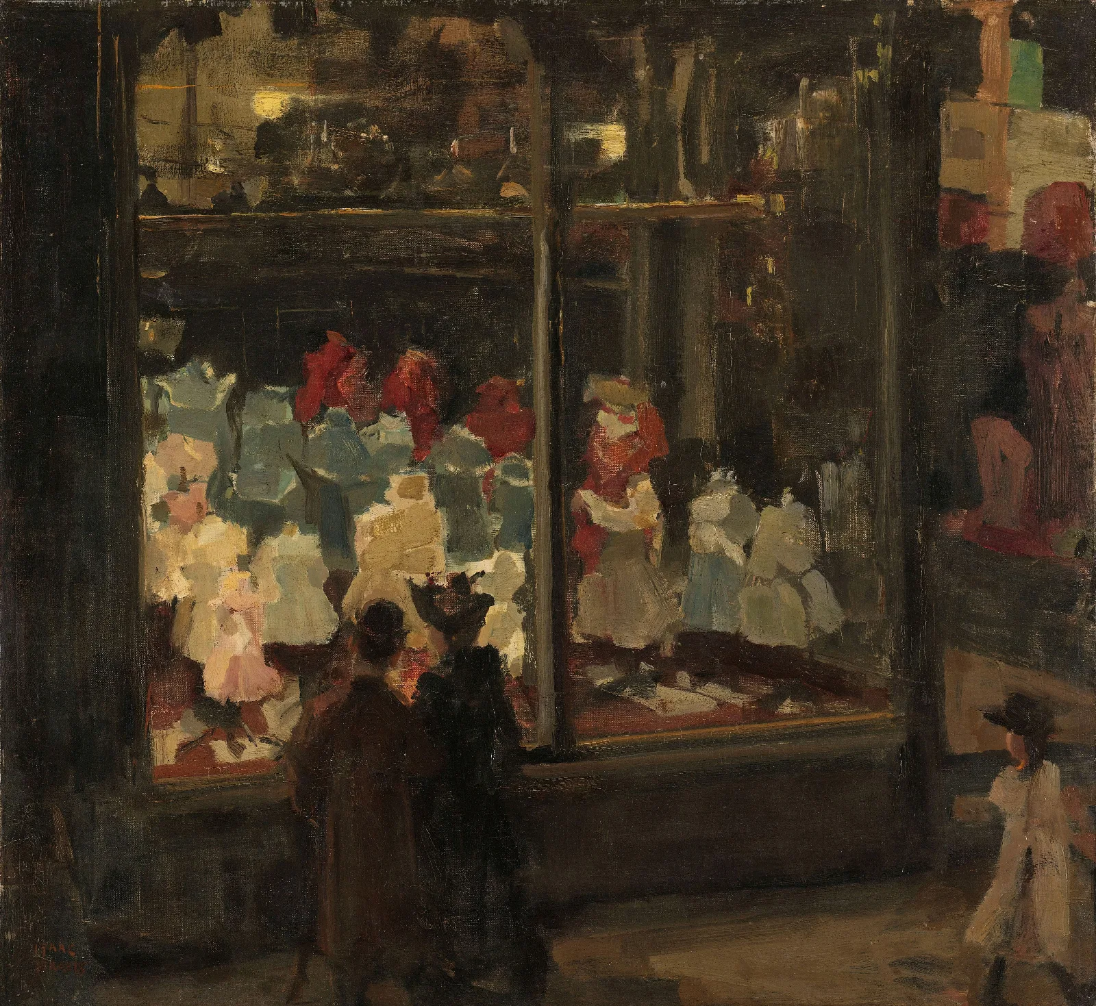 Shop Window Wall Art by Isaac Israëls - Canvas Print