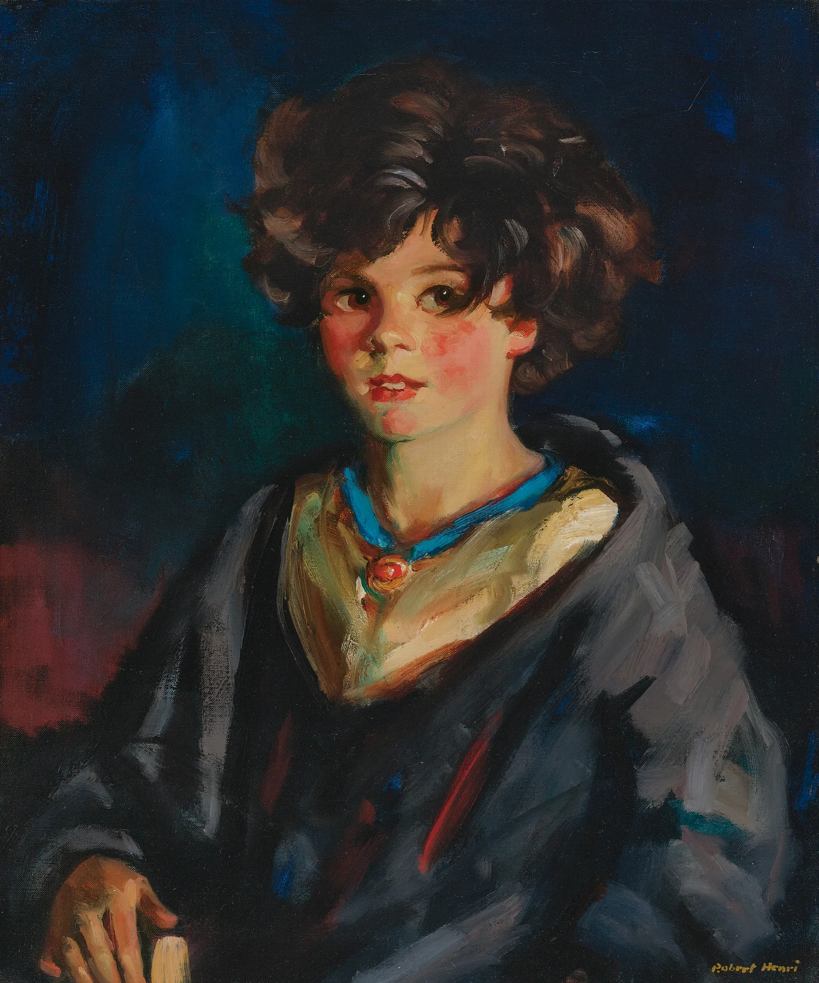 Annie Beg Wall Art by Robert Henri - Canvas Print