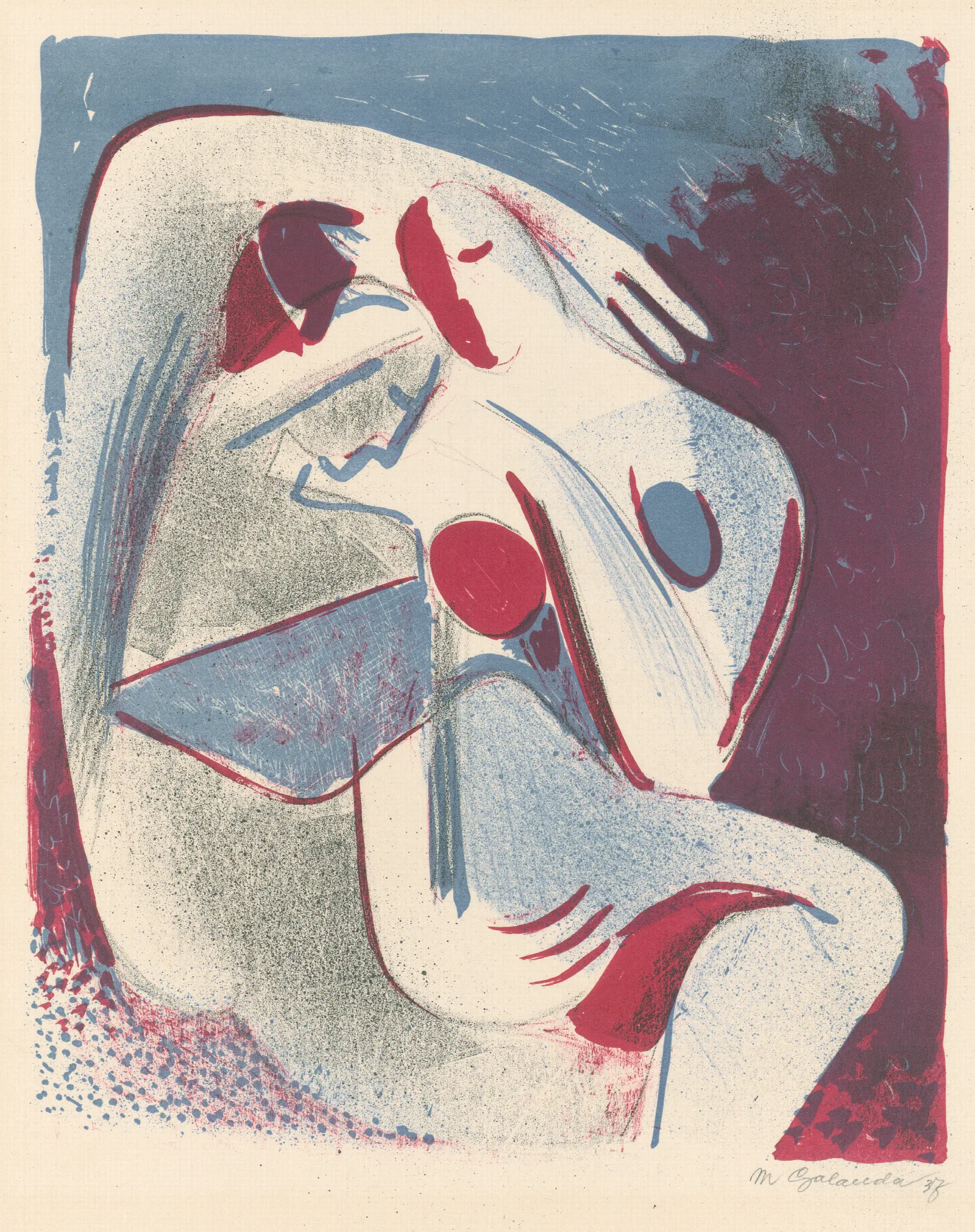 Lovers 2 Wall Art by Mikuláš Galanda - Canvas Print