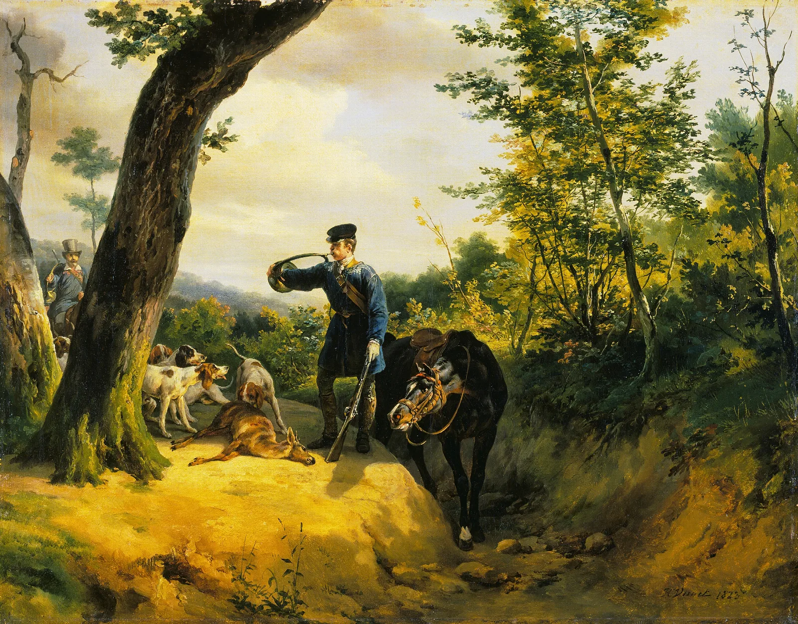 The Quarry Wall Art by Horace Vernet - Canvas Print
