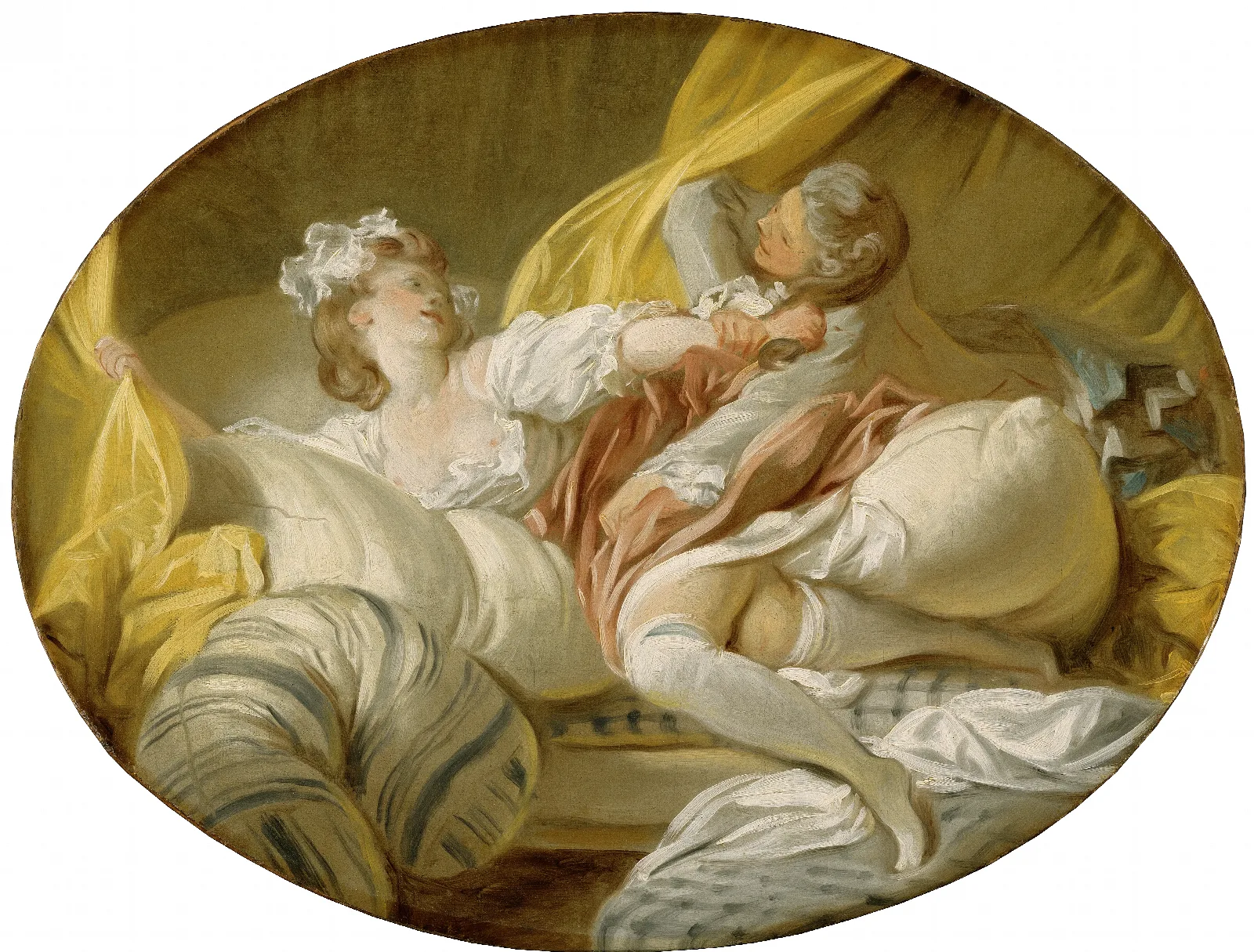 The Beautiful Servant Wall Art by Jean-Honoré Fragonard - Canvas Print