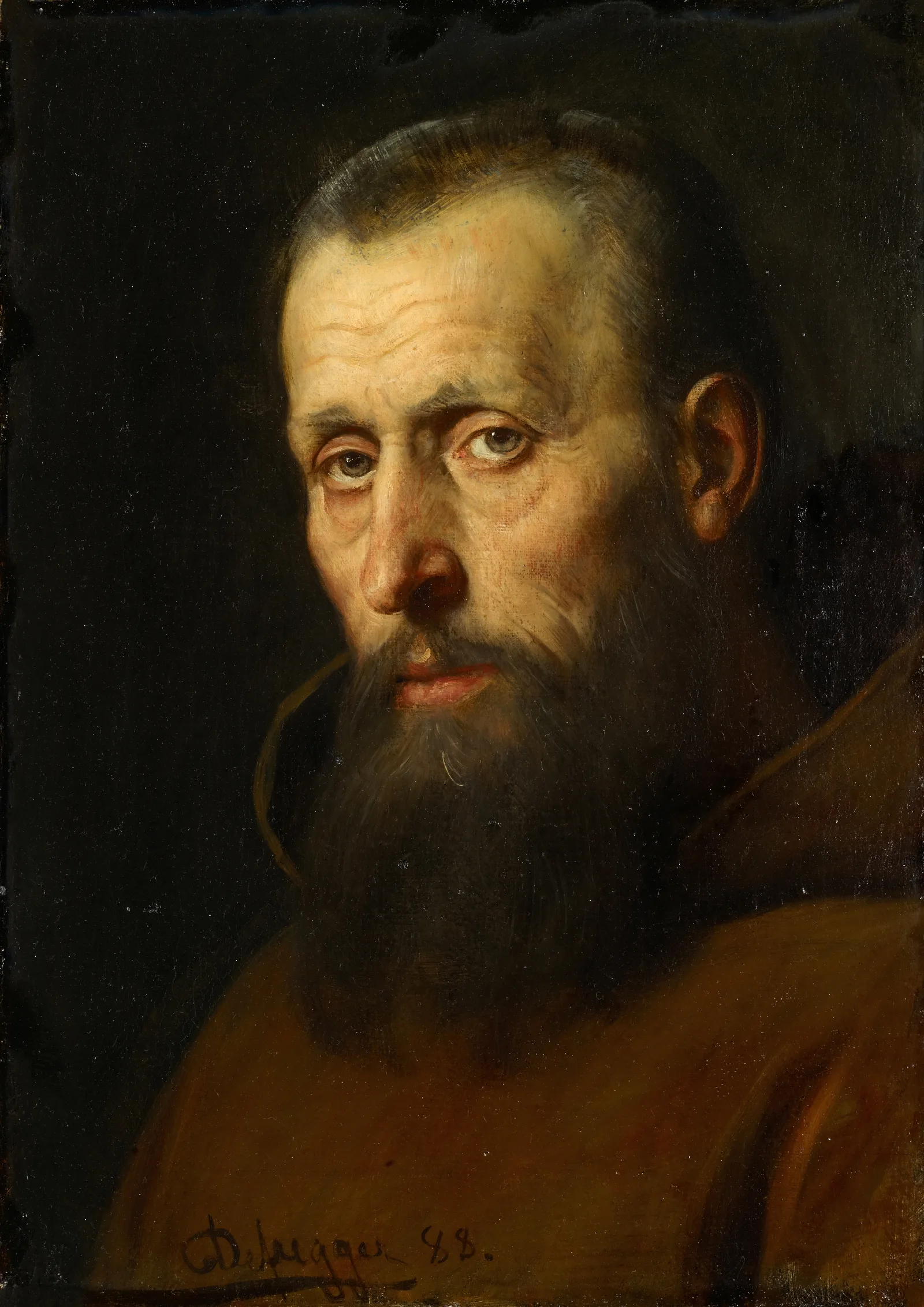 Father Haspinger Wall Art by Franz von Defregger - Canvas Print