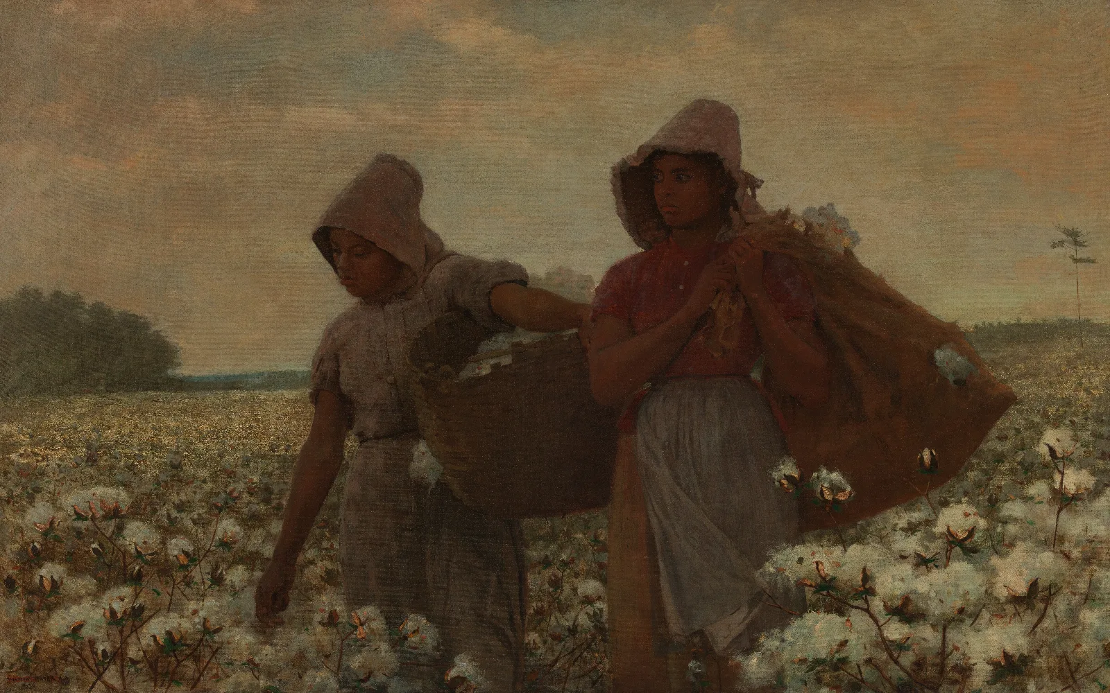 The Cotton Pickers Wall Art by Winslow Homer - Canvas Print
