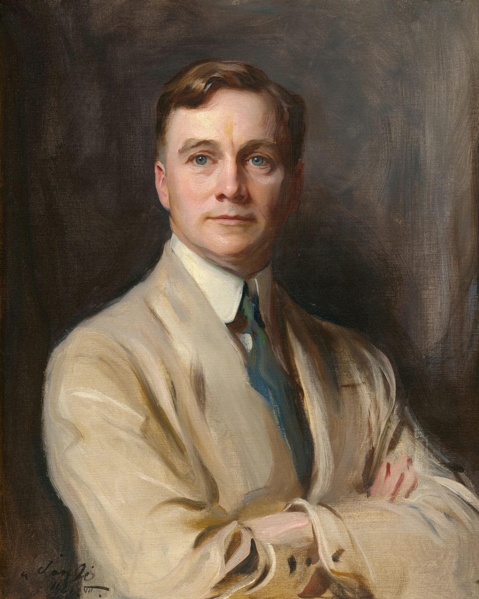 Francis Patrick Garvan Wall Art by Philip Alexius de László - Canvas Print