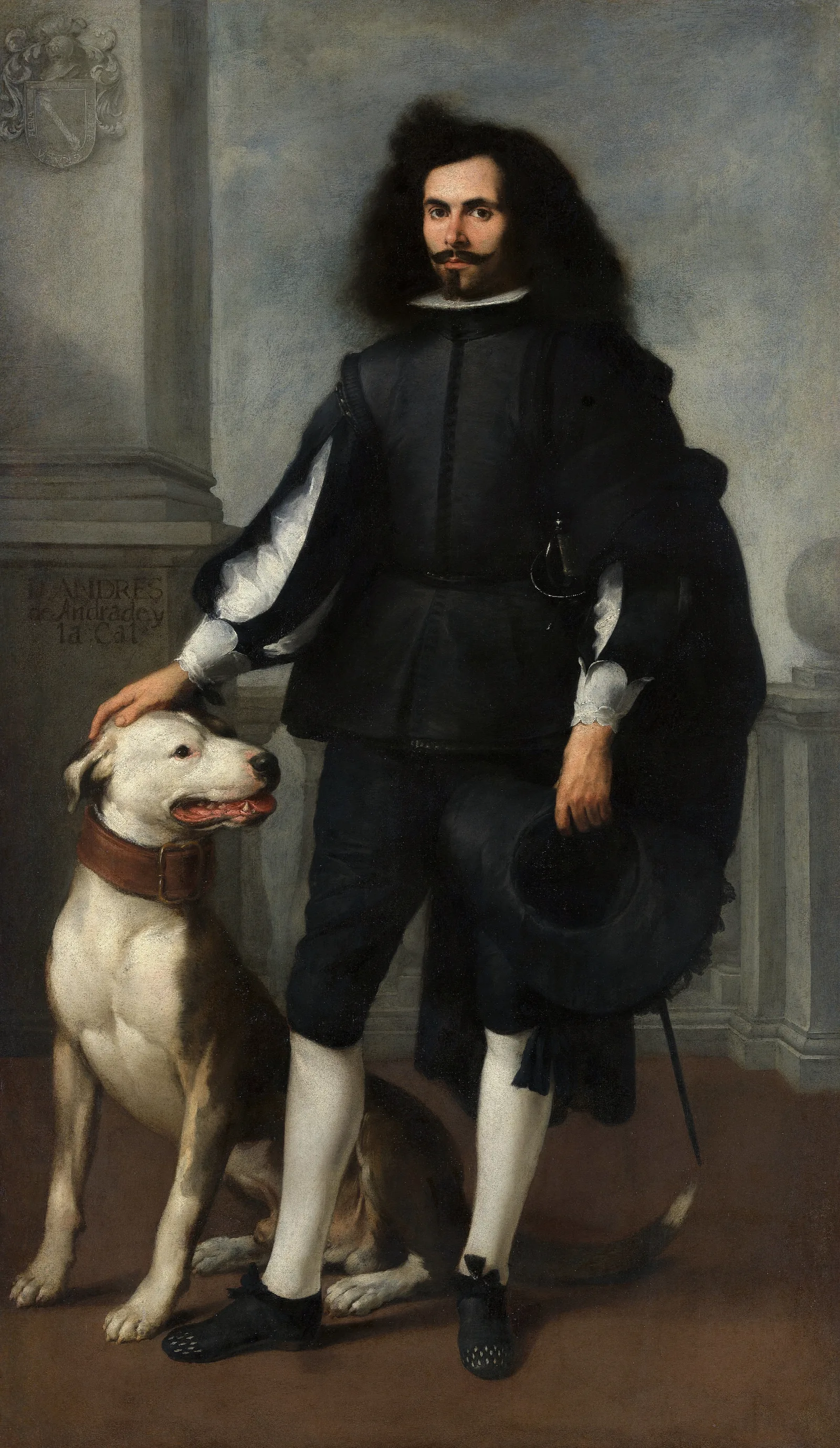 Don Andres De Andrade Y La Cal Wall Art by Bartolomé Estebán Murillo - Canvas Print