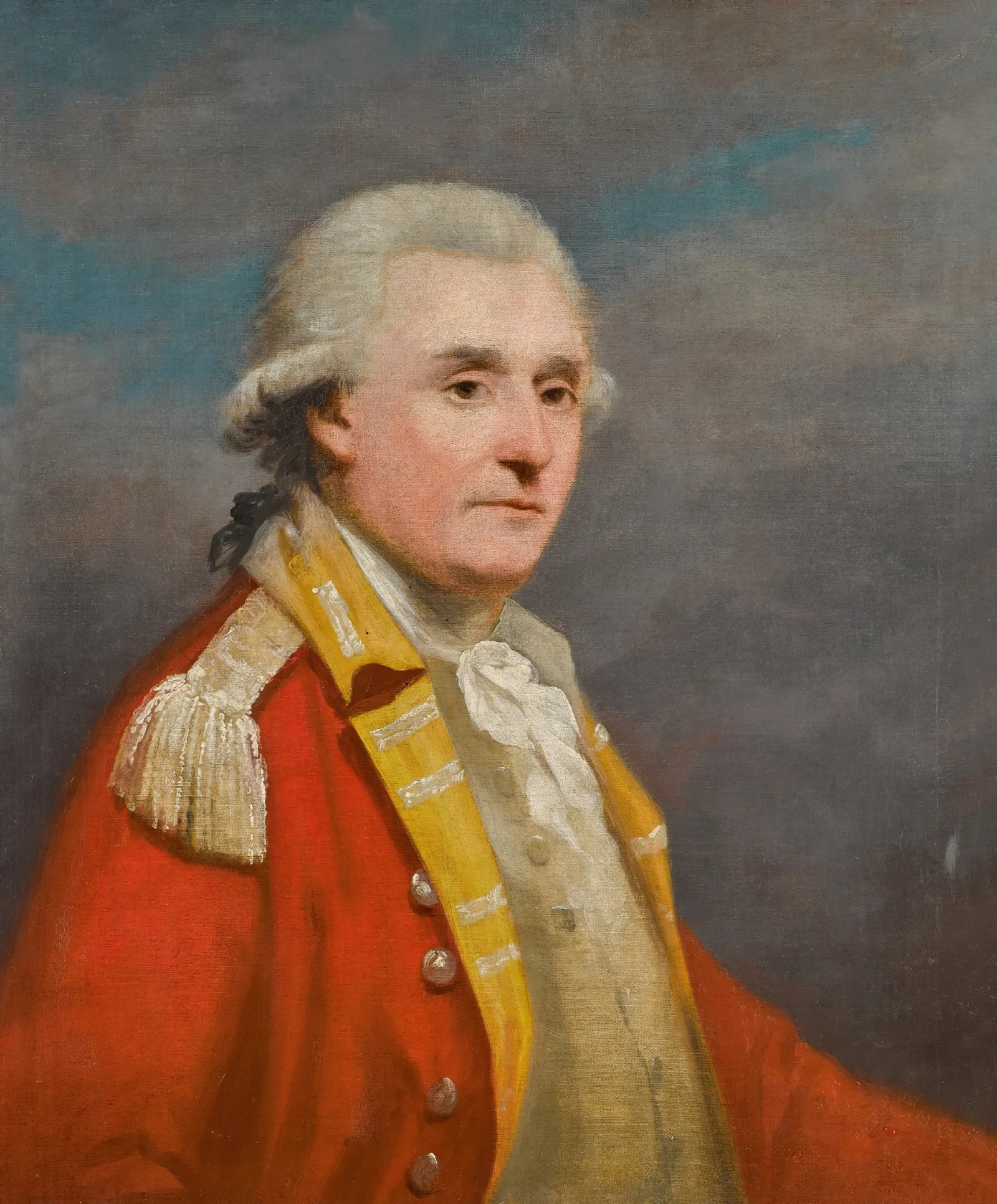 Portrait Of A Gentleman 69 Wall Art by George Romney - Canvas Print