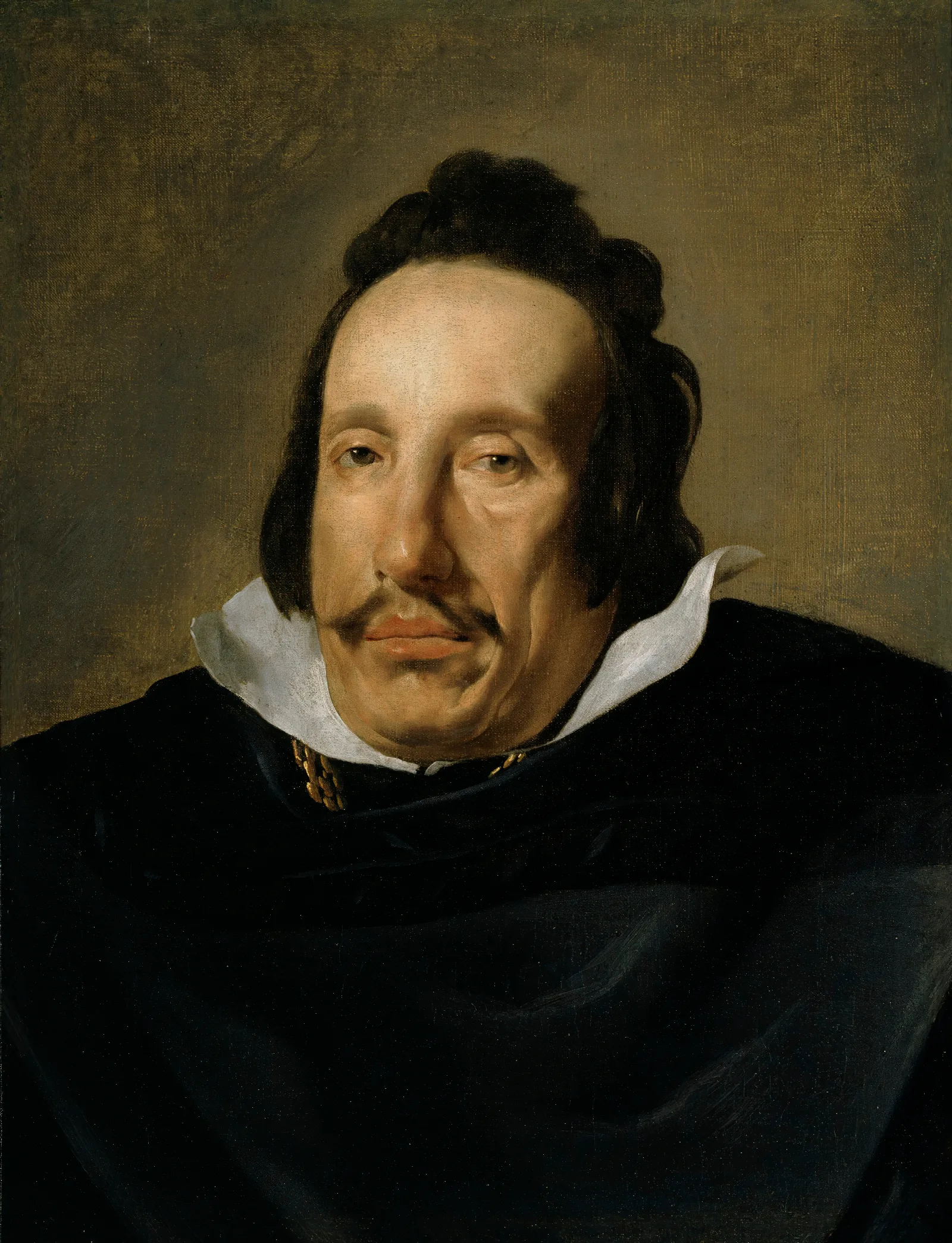 Portrait Of A Man 105 Wall Art by Diego Velázquez - Canvas Print