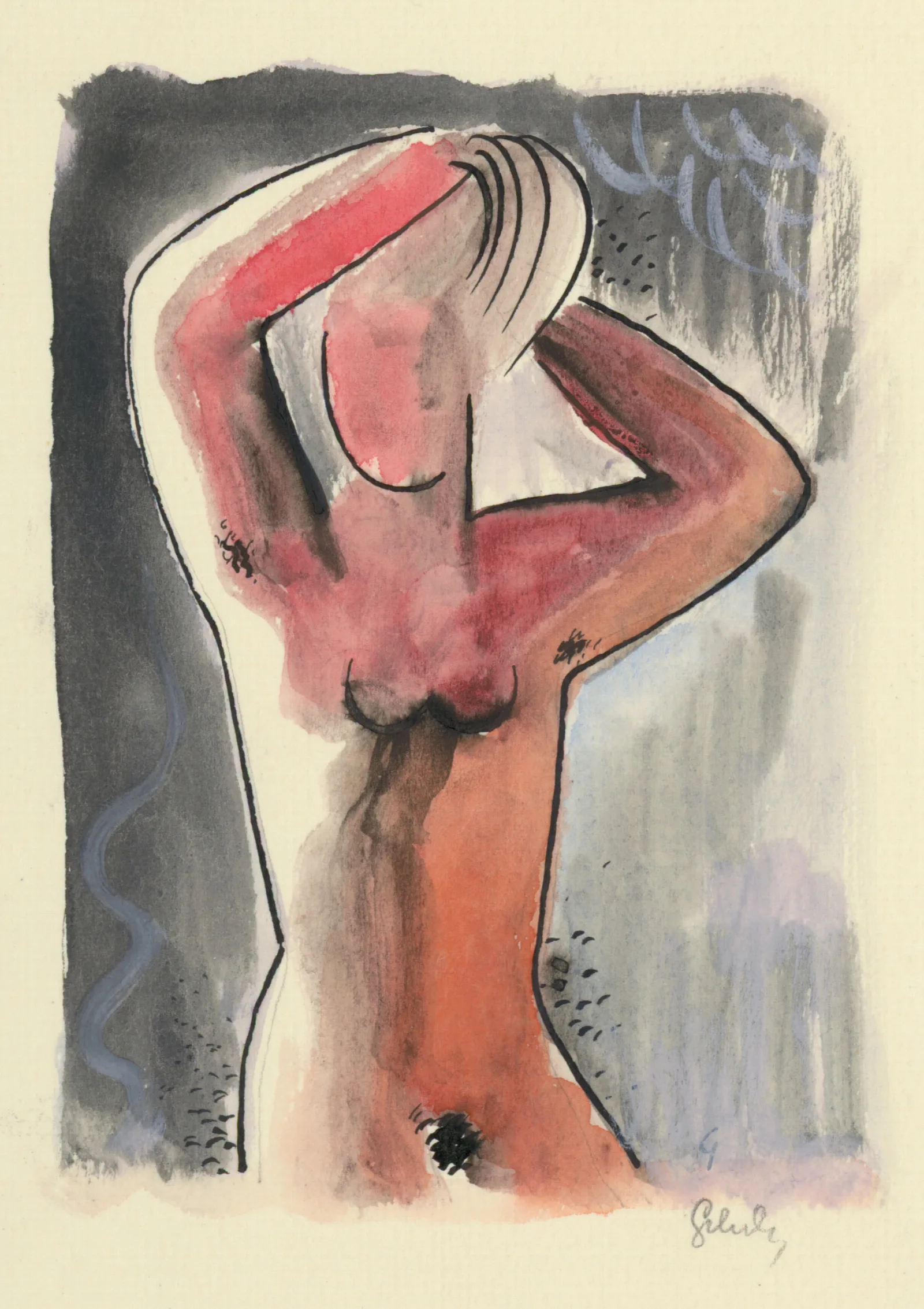 After The Bath 7 Wall Art by Mikuláš Galanda - Canvas Print