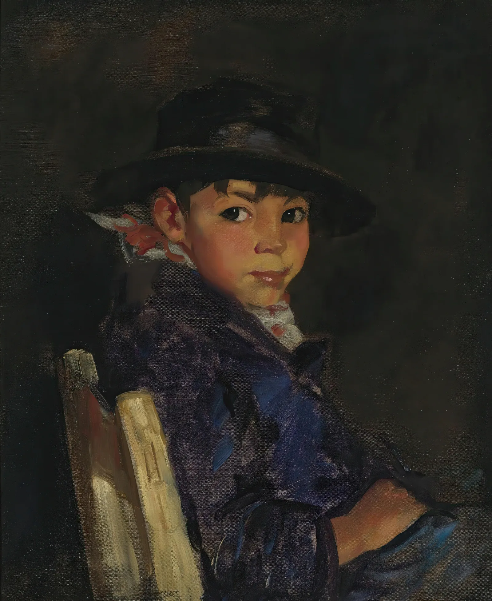 Young Sport Francisco Wall Art by Robert Henri - Canvas Print