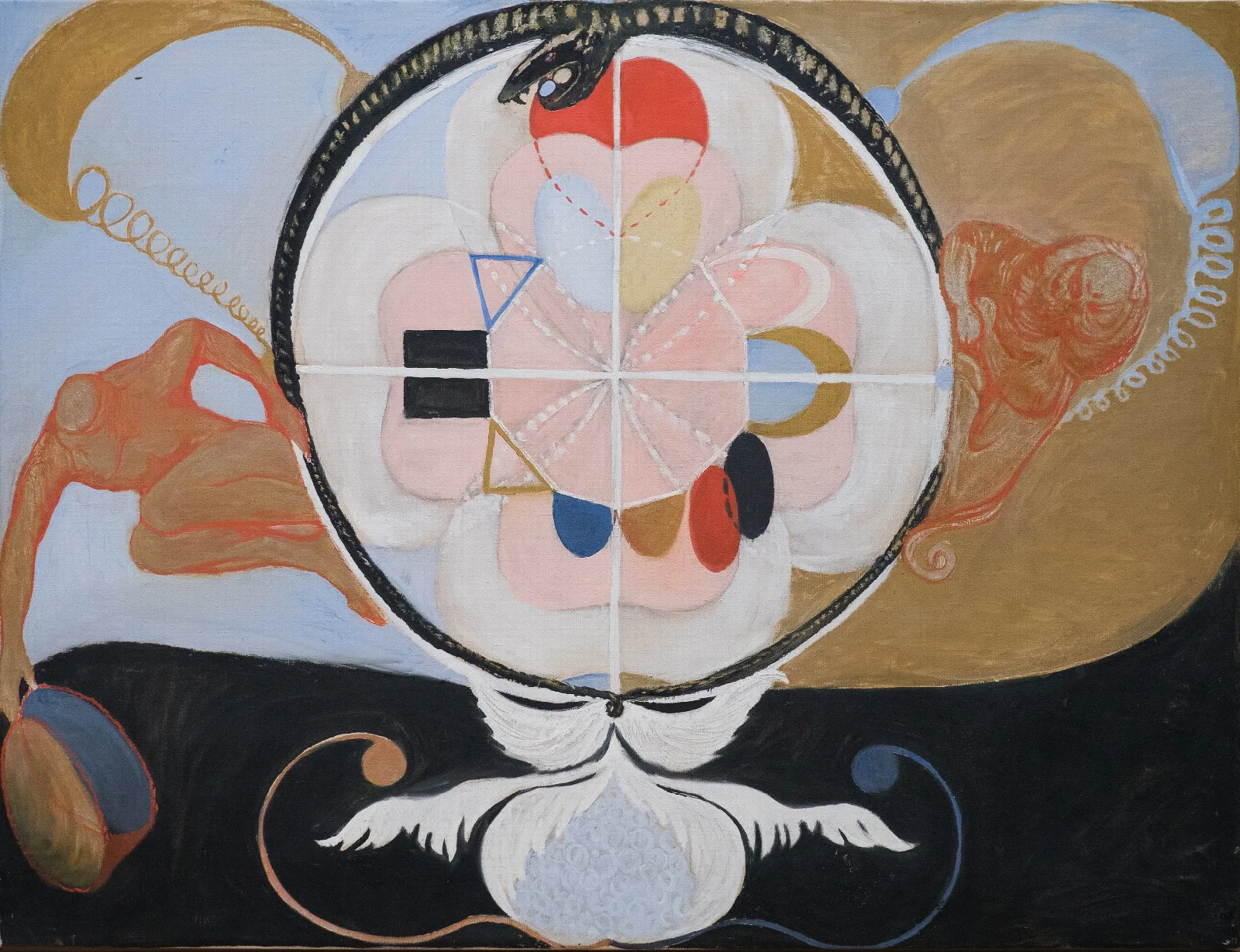 Evolution No 13 Group Vi Wall Art by Hilma af Klint - Canvas Print
