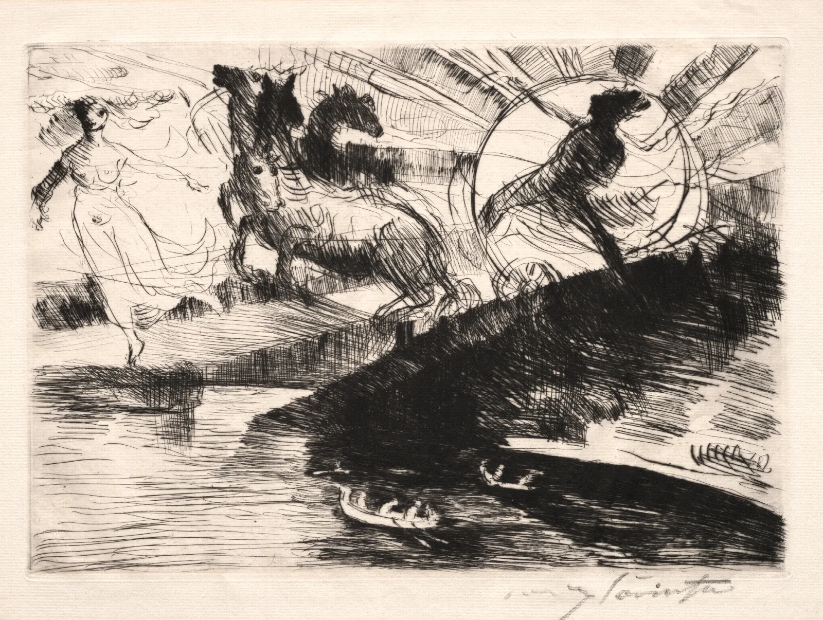 Helios 3 Wall Art by Lovis Corinth - Canvas Print