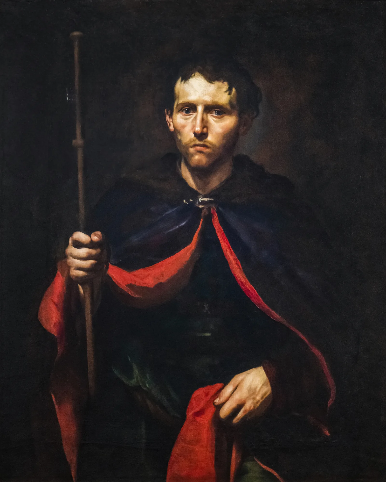 A Warrior Saint Wall Art by Jusepe de Ribera - Canvas Print