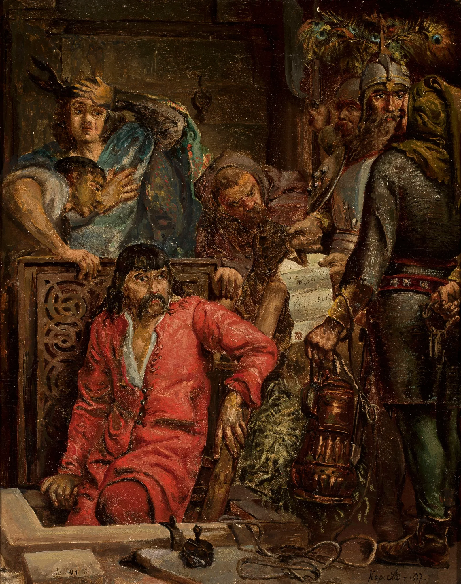 Macko Borkowic Wall Art by Jan Matejko - Canvas Print