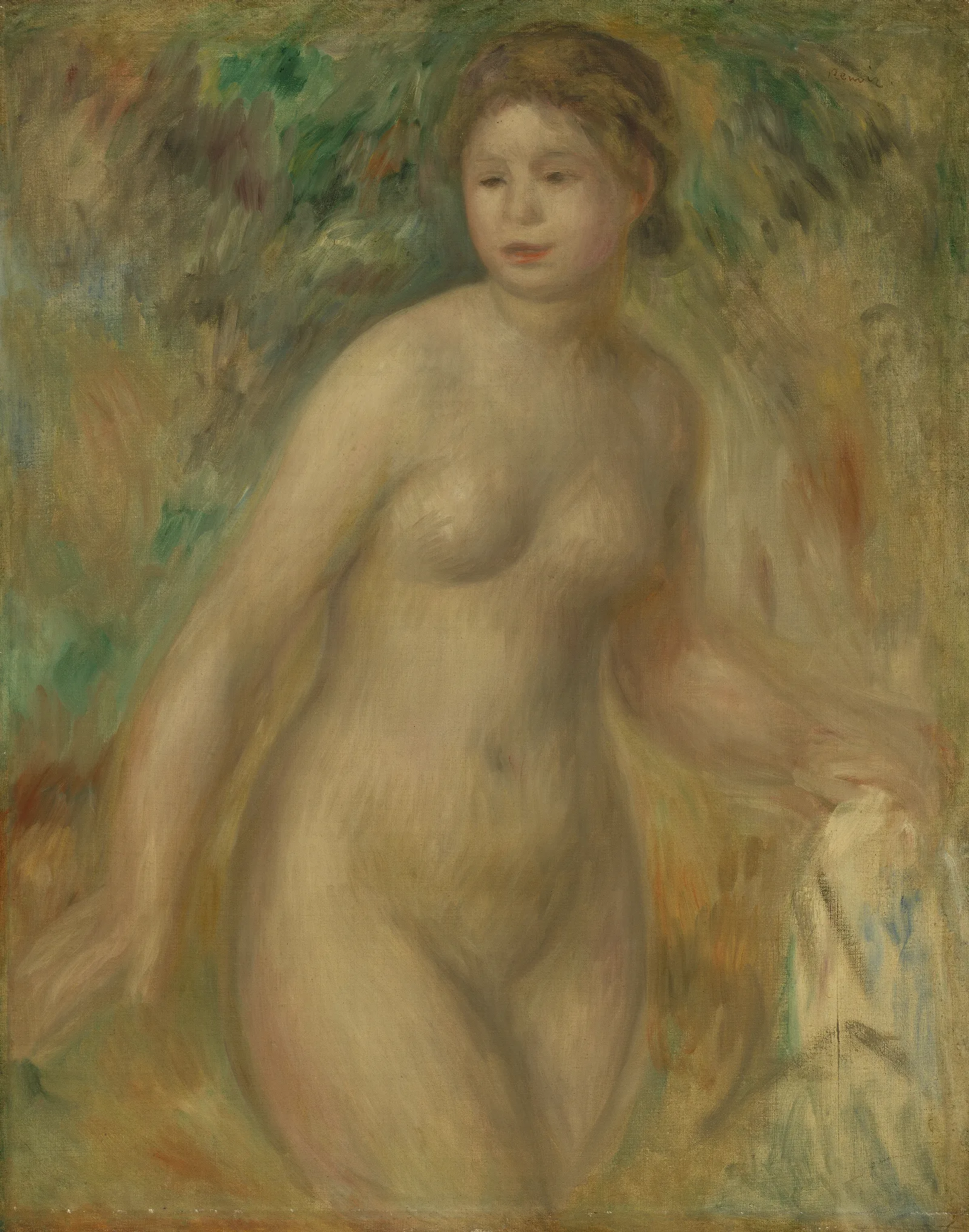 Nude 6 Wall Art by Pierre-Auguste Renoir - Canvas Print