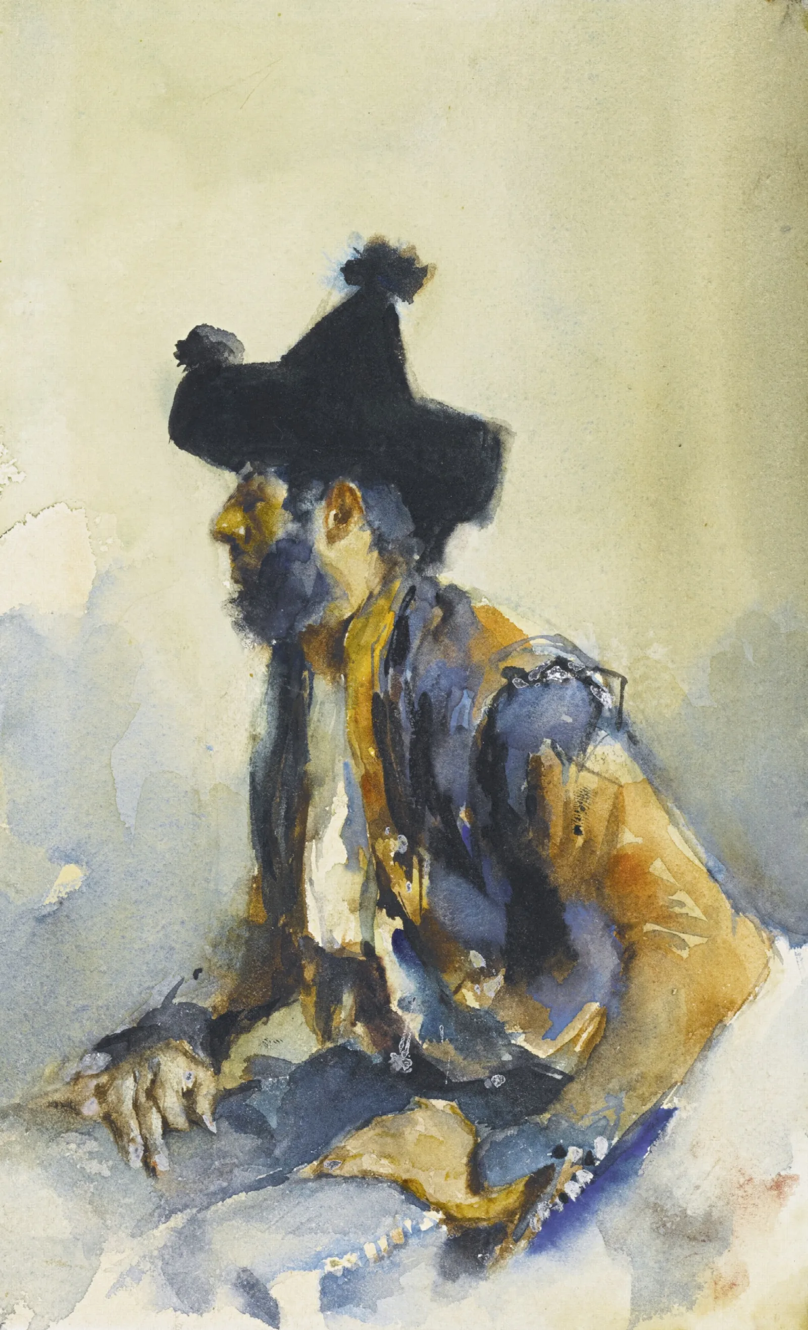 King Of The Gypsies Wall Art by John Singer Sargent - Canvas Print