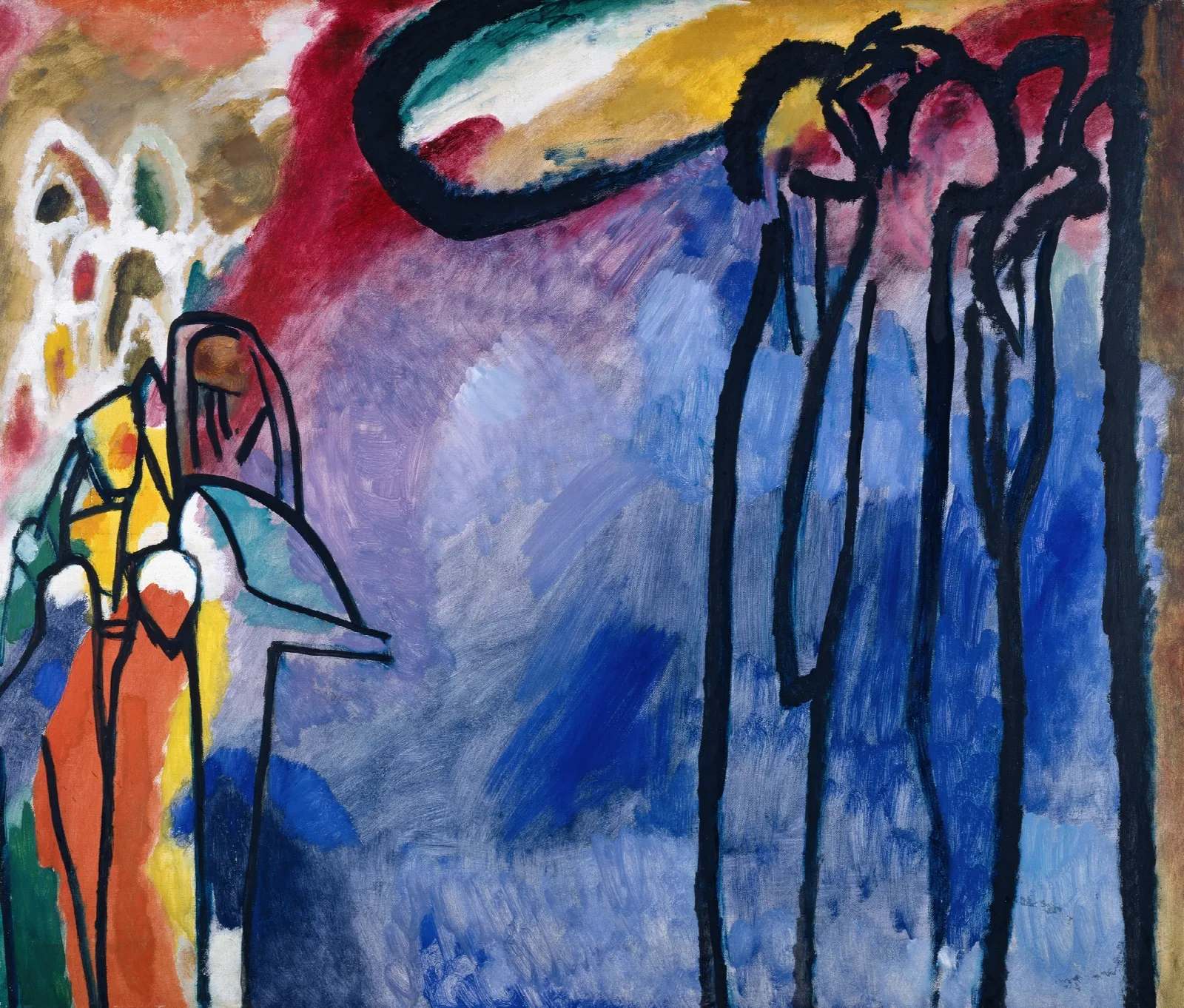 Improvisation 19 Wall Art by Wassily Kandinsky - Canvas Print