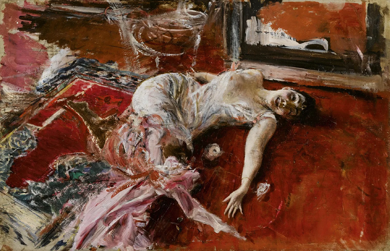 Ecstasy Wall Art by Giovanni Boldini - Canvas Print