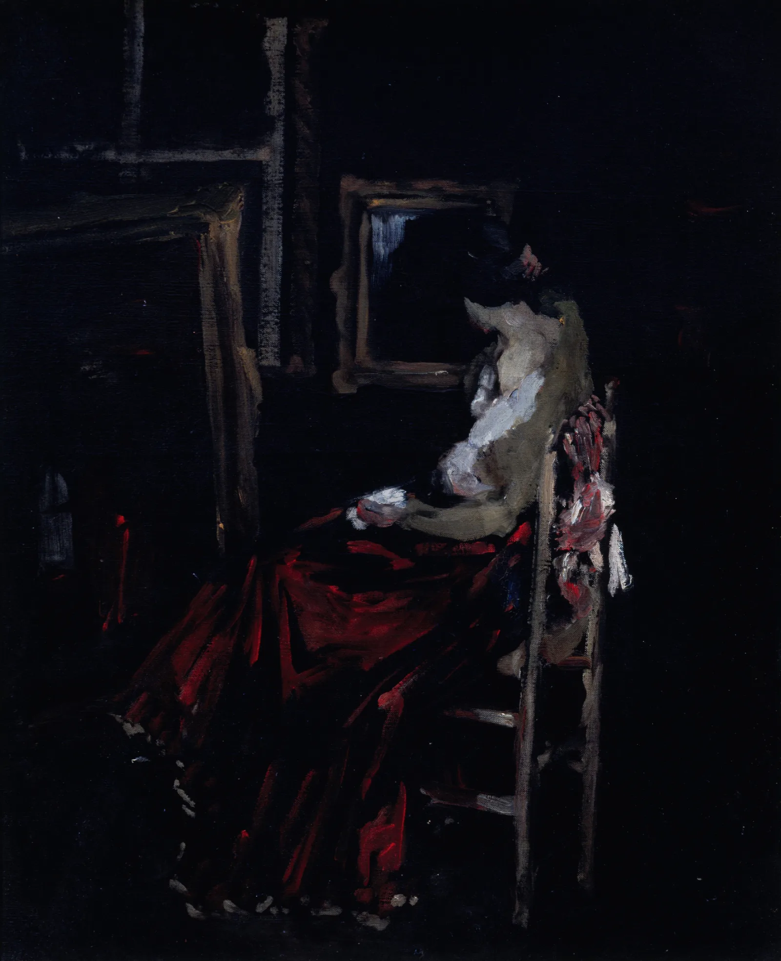 The Model 8 Wall Art by Robert Henri - Canvas Print