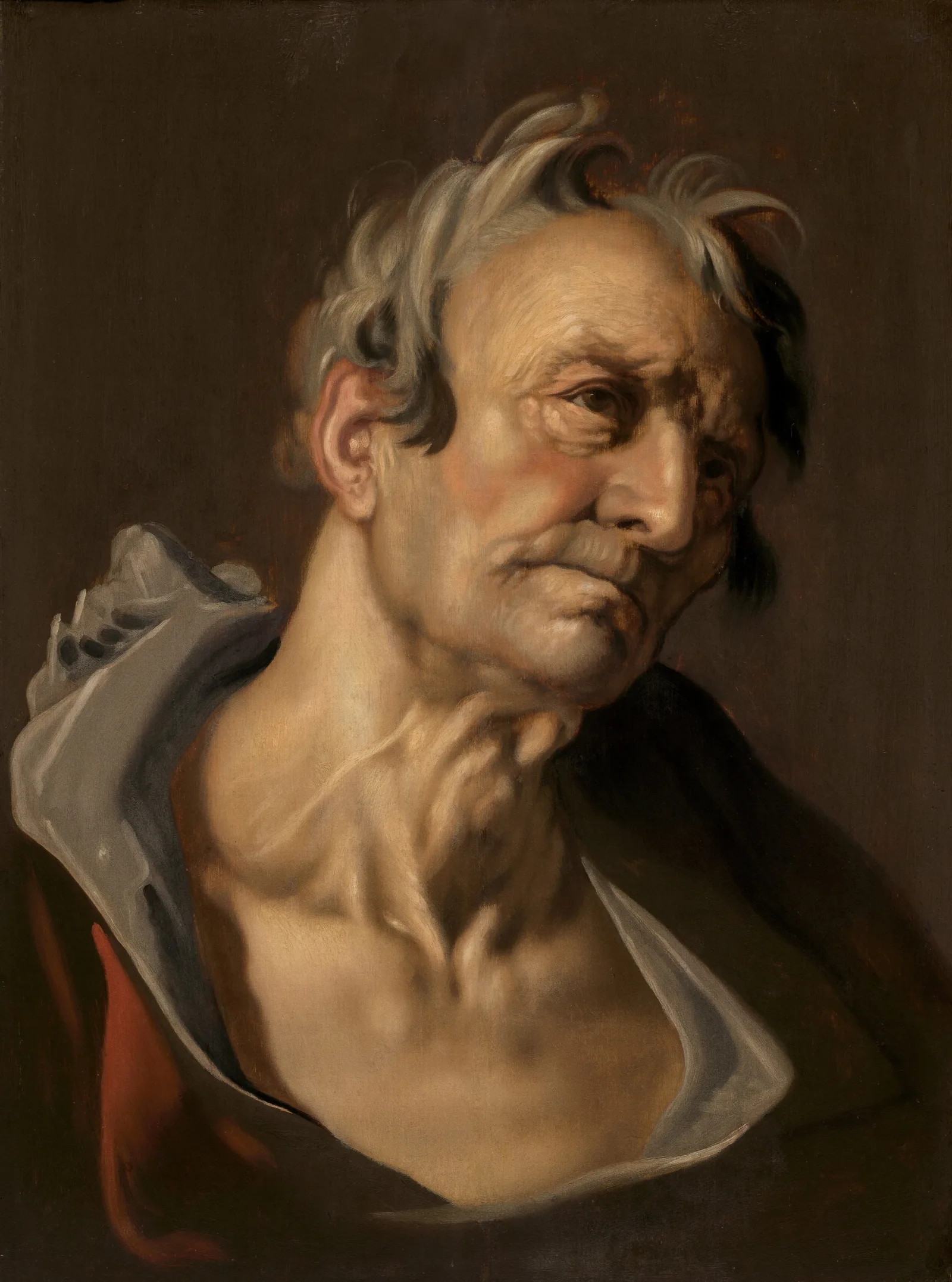 Head Of An Old Man 31 Wall Art by Abraham Bloemaert - Canvas Print